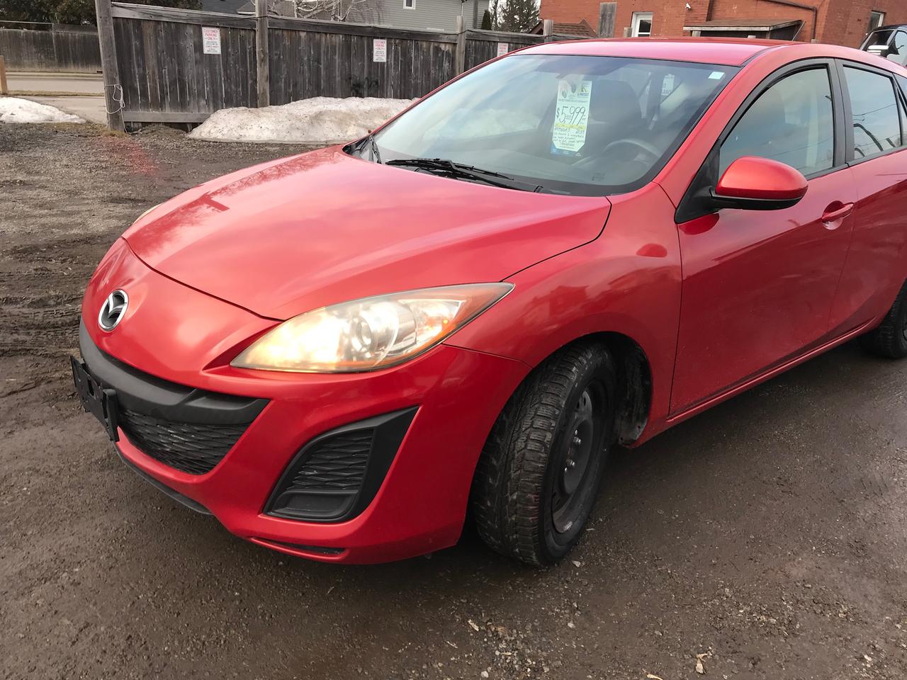 <p>2011 Mazda 3 hatchback . 4 door automatic in excellent condition comes certified very clean car 1 owner car Power windows Power locks Keyless entry Power stearing Tilted stearing Am/fm/cd/aux/bluetooth Power side mirrors Ac Very clean car inside out 1 owner Comes certified $5999 plus Hst +lics Financing available good or bad credit all welcome Dealer Shuaib Auto 766 Simcoe Street south Oshawa <a href=tel:647 303 7143>647 303 7143</a> Shuaibauto.com</p>