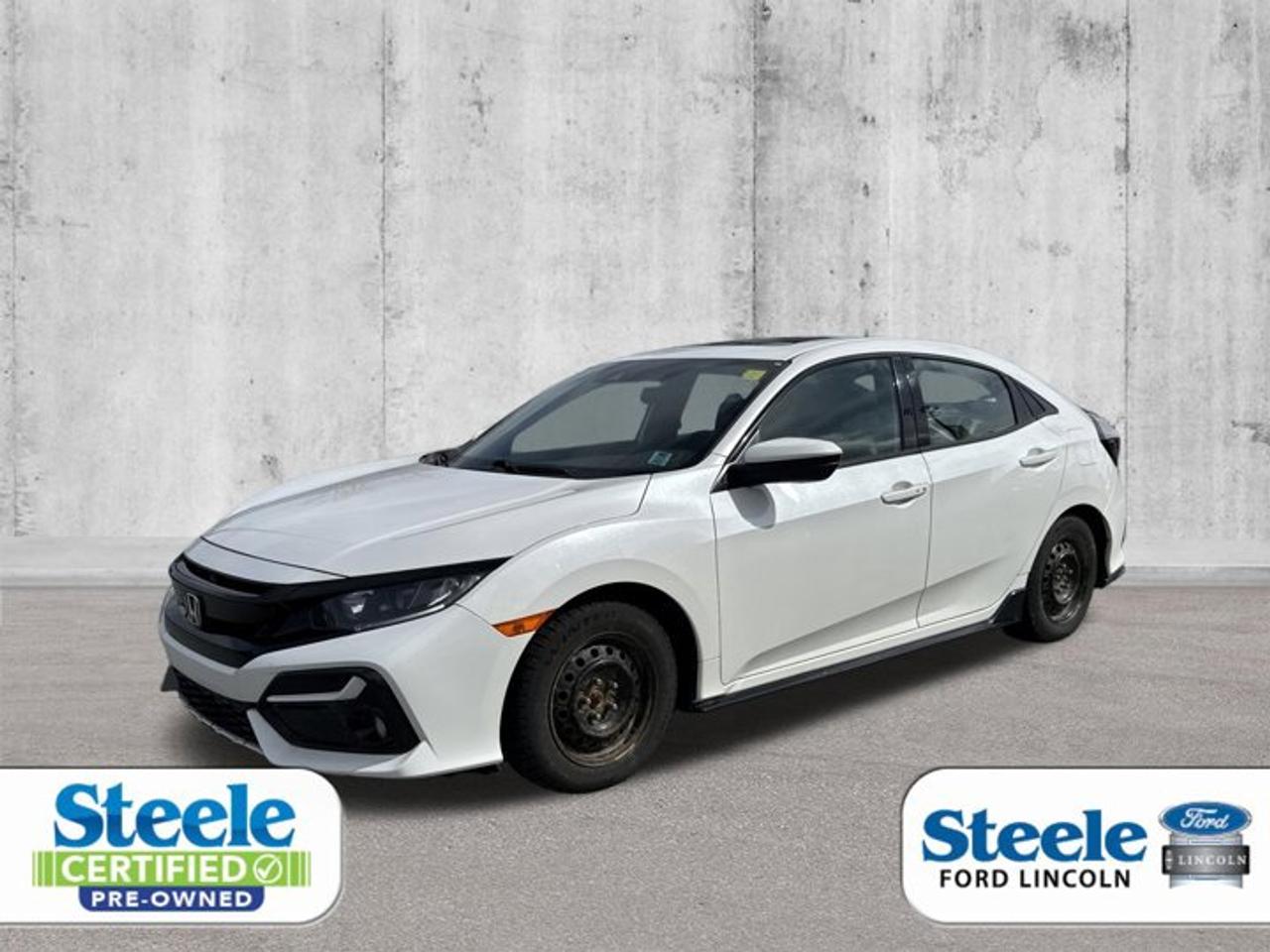 Recent Arrival!Platinum White Pearl2020 Honda Civic SportFWD 6-Speed Manual 1.5L I4 DOHC 16VVALUE MARKET PRICING!!.ALL CREDIT APPLICATIONS ACCEPTED! ESTABLISH OR REBUILD YOUR CREDIT HERE. APPLY AT https://steeleadvantagefinancing.com/6198 We know that you have high expectations in your car search in Halifax. So if youre in the market for a pre-owned vehicle that undergoes our exclusive inspection protocol, stop by Steele Ford Lincoln. Were confident we have the right vehicle for you. Here at Steele Ford Lincoln, we enjoy the challenge of meeting and exceeding customer expectations in all things automotive.