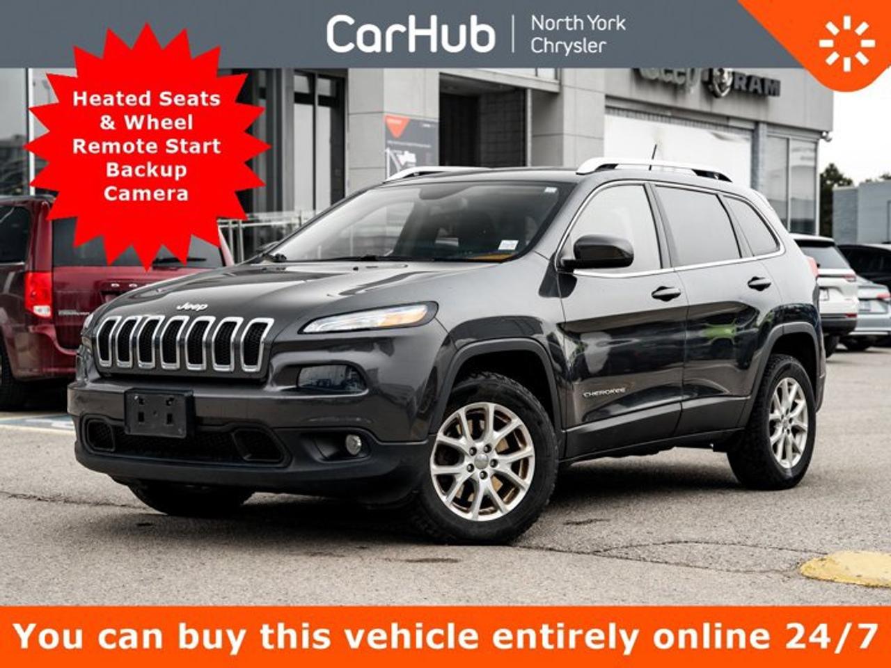 2015 Jeep Cherokee North 4x4 Heated Seats & Wheel Remote Start Backup Camera Photo0
