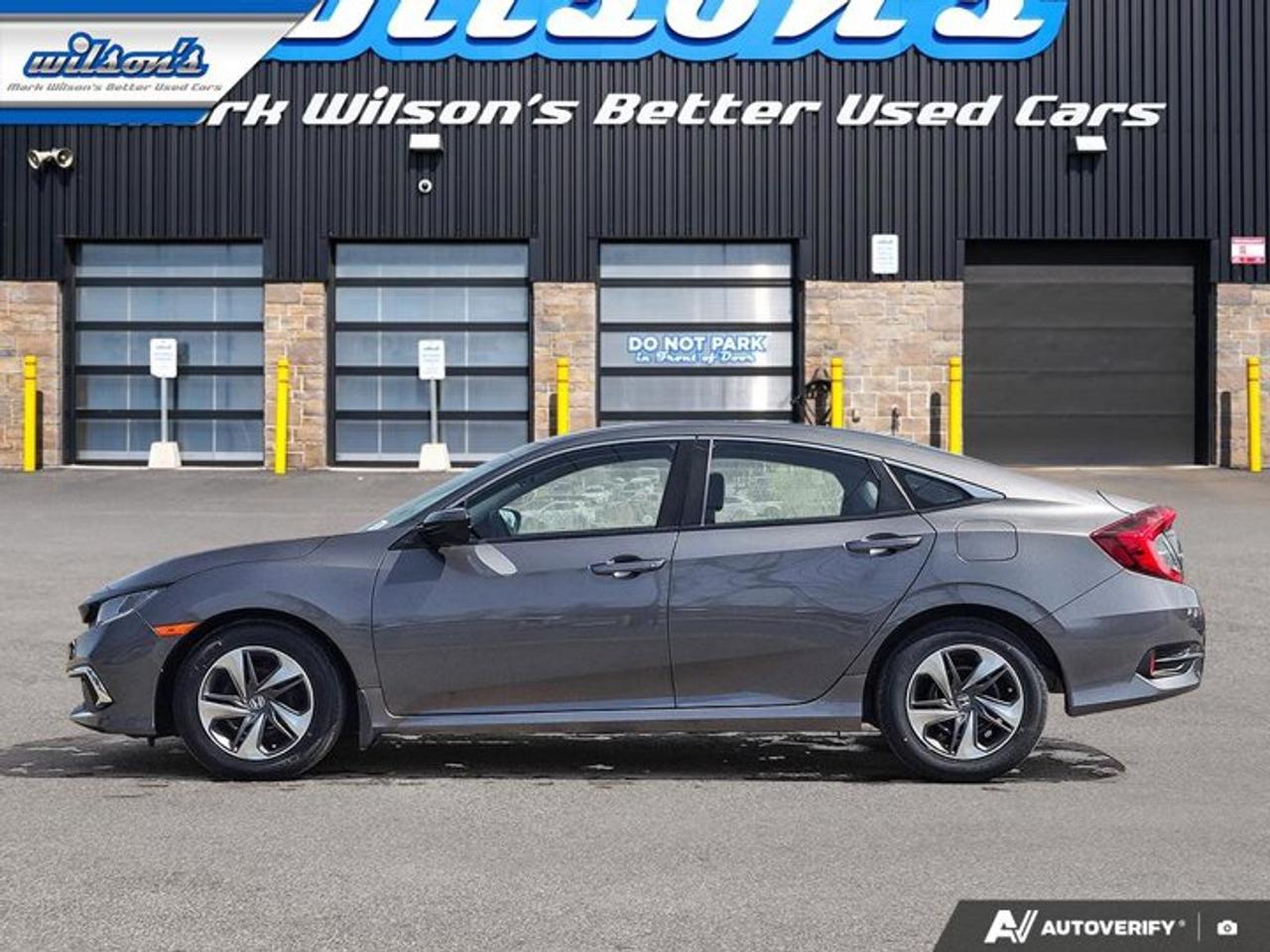 2021 Honda Civic Sedan LX | Adaptive Cruise | Heated Seats | CarPlay + Android | Rear Camera | and More ! Photo