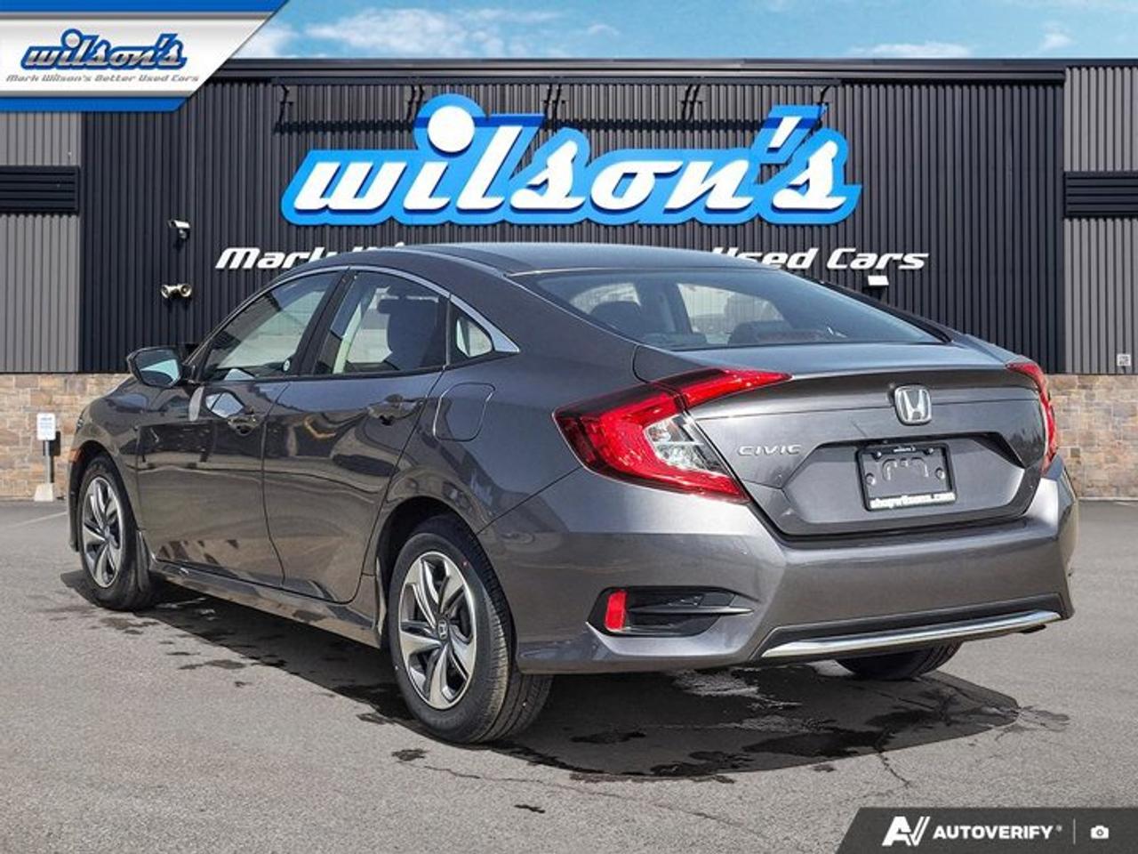2021 Honda Civic Sedan LX | Adaptive Cruise | Heated Seats | CarPlay + Android | Rear Camera | and More ! Photo2