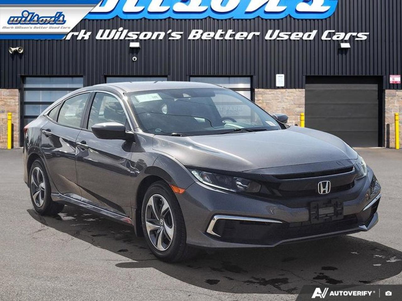 2021 Honda Civic Sedan LX | Adaptive Cruise | Heated Seats | CarPlay + Android | Rear Camera | and More ! Photo
