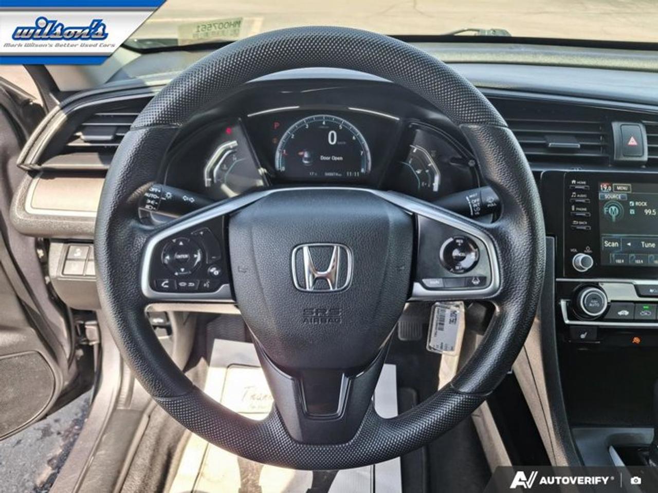 2021 Honda Civic Sedan LX | Adaptive Cruise | Heated Seats | CarPlay + Android | Rear Camera | and More ! Photo