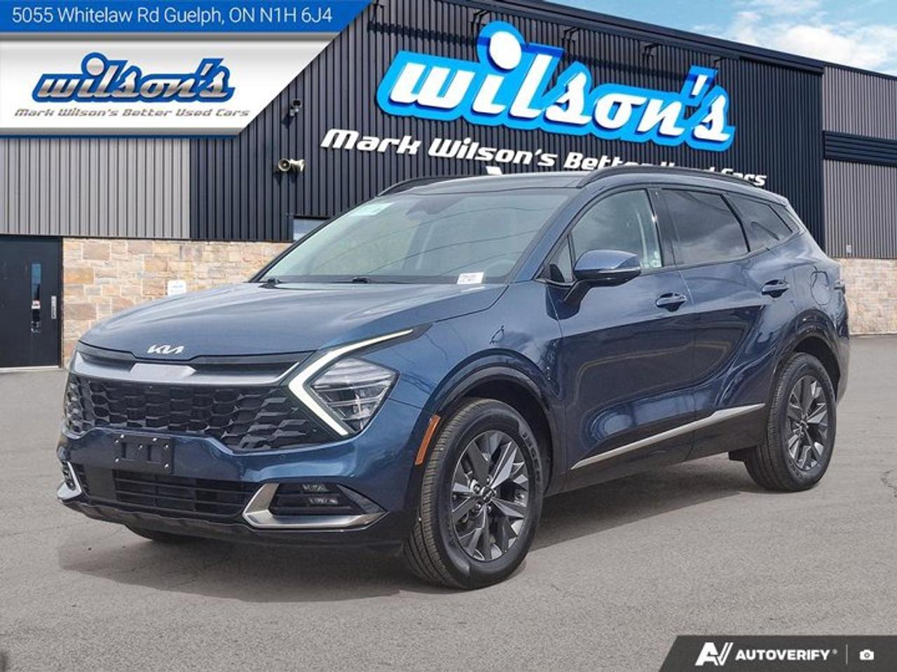 2023 Kia Sportage Hybrid SX AWD | Leather | Sunroof | Nav | 360 Camera | Cooled + Heated Seats | Heated Wheel and Much More ! Photo