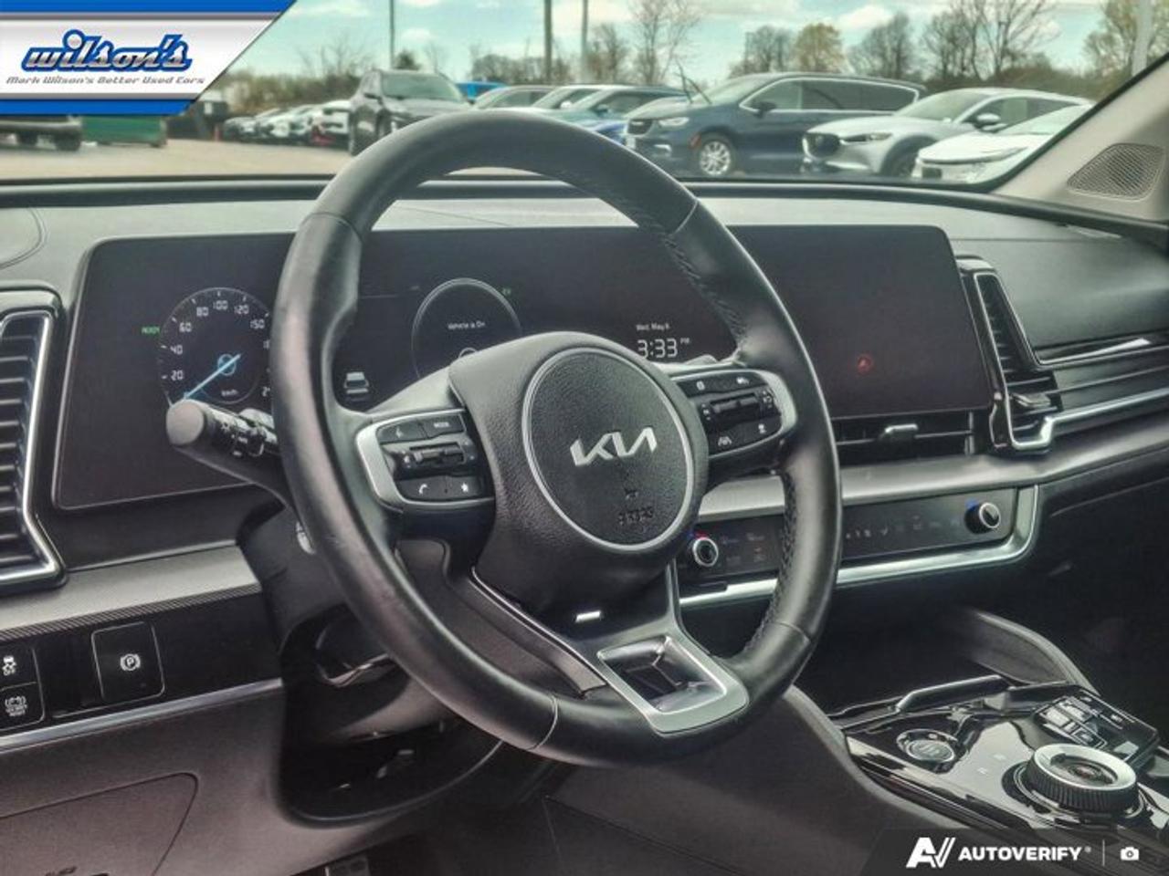 2023 Kia Sportage Hybrid SX AWD | Leather | Sunroof | Nav | 360 Camera | Cooled + Heated Seats | Heated Wheel and Much More ! Photo