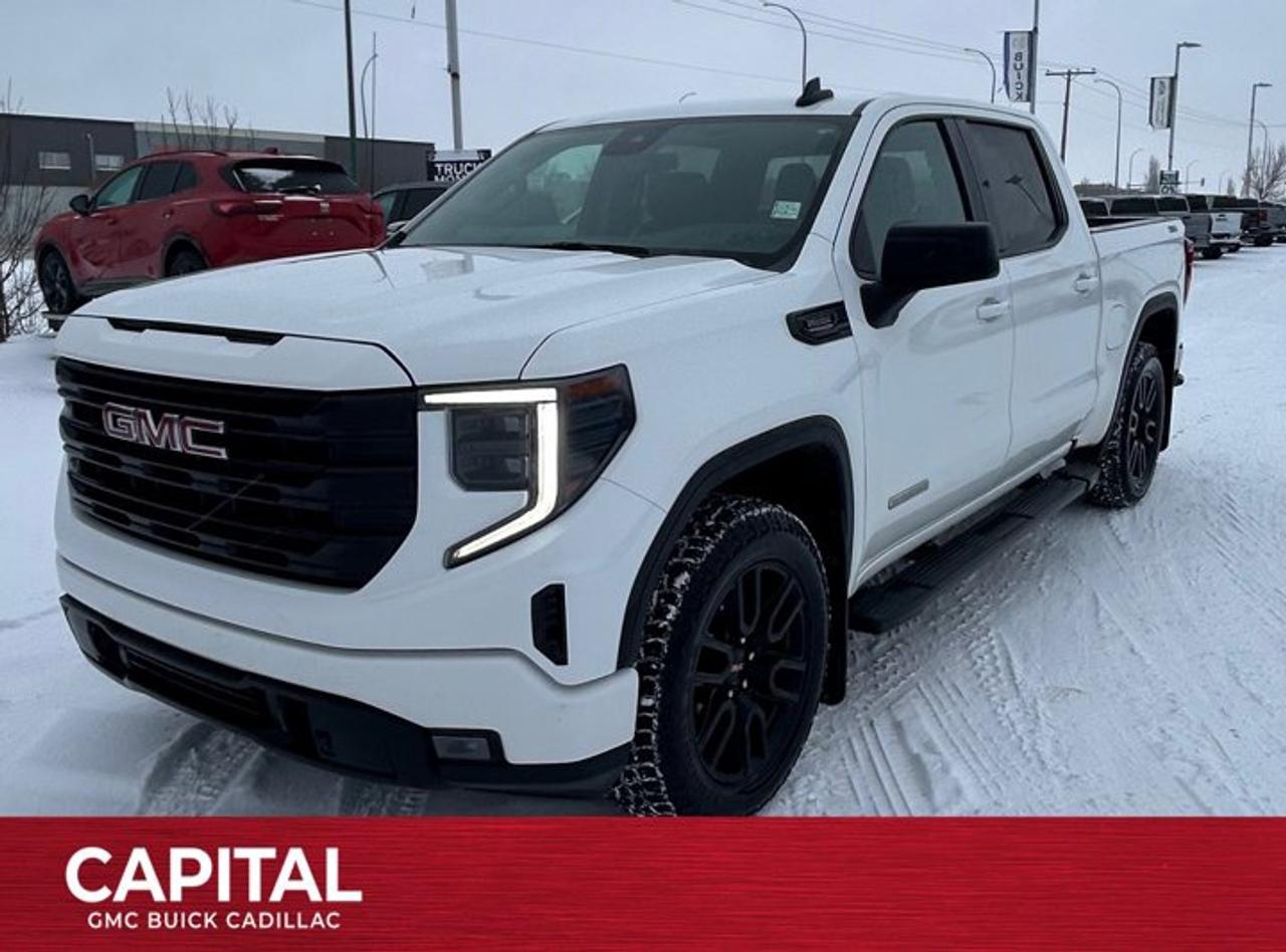 The All New GMC Sierra has been redefined from Hood to Hitch. This 4WD White Sierra is a Crew Cab Pickup with a Turbocharged Diesel I6 3.0L engine and interior color. Direct injection, active fuel management, and variable valve timing form the foundation of the EcoTec3 engines. Sierra sets the new standard in truck interiors with triple door seals, thicker insulation, and durable, soft-touch instrument panel materials. Attention to detail and quality makes the Sierra stand out. New dual density foam seat cushions improve comfort and reduce wrinkling with age. Rear seating space has improved with larger rear doors to provide ease of entry and exit.The Sierra is set apart with details such as standard halogen projector headlights and integrated corner steps. The new Sierra makes more use of High Strength steel in its fully boxed hydroformed frame than previous generations, with 2/3s of the Cab using High-Strength Steel. Larger axles and shear body mounts further reduce vibration and deliver a smoother ride. New, exclusive corrosion-resistant Duralife brake rotors come standard. Sierra is backed by a 60,000 km / 3 year base warranty and a 160,000 km / 5 year Powertrain warranty, the longest in its class. 24/7 Roadside Assistance is included at no extra charge for 5 years or 160,000 km. Drive the Sierra today to see for yourself how it truly has no peer! Check out this vehicles pictures, features, options and specs, and let us know if you have any questions. Helping find the perfect vehicle FOR YOU is our only priority.P.S...Sometimes texting is easier. Text (or call) 306-801-9090 for fast answers at your fingertips!Dealer License #914248Disclaimer: All prices are plus taxes & fees. See dealer for Details. Dealer Permit # 914248