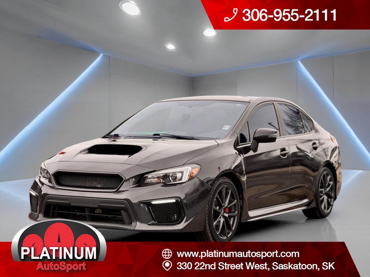 Used 2019 Subaru WRX Sport-tech Manual w/RS Pkg for sale in Saskatoon, SK