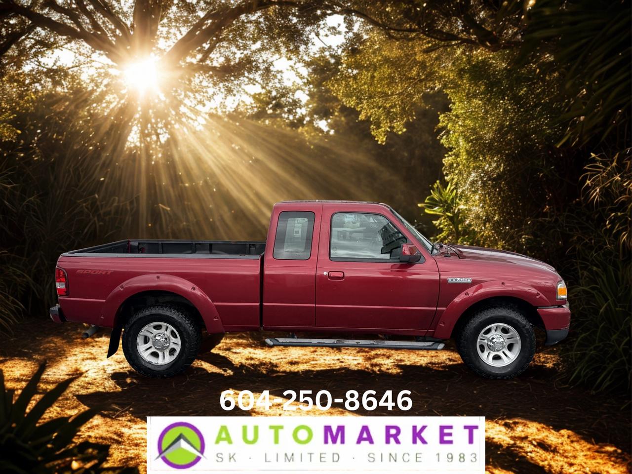 CALL OR TEXT KARL @ 6-0-4-2-5-0-8-6-4-6 FOR INFO & TO CONFIRM WHICH LOCATION.<br /><br />NICE FORD RANGER SUPERCAB. THROUGH THE SHOP, FULLY INSPECTED AND READY TO GO. THE BRAKES AND TIRES CHECKED OUT WELL WITH TONS OF LIFE LEFT ON THEM. IT NEEDS NOTHING BUT A HAPPY NEW HOME.&nbsp;<br /><br />2 LOCATIONS TO SERVE YOU, BE SURE TO CALL FIRST TO CONFIRM WHERE THE VEHICLE IS.<br /><br />We are a family owned and operated business for 40 years. Since 1983 we have been committed to offering outstanding vehicles backed by exceptional customer service, now and in the future. Whatever your specific needs may be, we will custom tailor your purchase exactly how you want or need it to be. All you have to do is give us a call and we will happily walk you through all the steps with no stress and no pressure.<br /><br />&nbsp; &nbsp; &nbsp; &nbsp; &nbsp; &nbsp; &nbsp; &nbsp; &nbsp; &nbsp; &nbsp; &nbsp; &nbsp; &nbsp; &nbsp; &nbsp; &nbsp; &nbsp; &nbsp; &nbsp; &nbsp; &nbsp; WE ARE THE HOUSE OF YES!<br /><br />ADDITIONAL BENEFITS WHEN BUYING FROM SK AUTOMARKET:<br /><br />-ON SITE FINANCING THROUGH OUR 17 AFFILIATED BANKS AND VEHICLE&nbsp; &nbsp; &nbsp; &nbsp; &nbsp; &nbsp; &nbsp; &nbsp; &nbsp; &nbsp; &nbsp; &nbsp; &nbsp; &nbsp; &nbsp; &nbsp; &nbsp; &nbsp; &nbsp; &nbsp; &nbsp; &nbsp; &nbsp; &nbsp; &nbsp; &nbsp; FINANCE COMPANIES.<br />-IN HOUSE LEASE TO OWN PROGRAM.<br />-EVERY VEHICLE HAS UNDERGONE A 120 POINT COMPREHENSIVE INSPECTION.<br />-EVERY PURCHASE INCLUDES A FREE POWERTRAIN WARRANTY.<br />-EVERY VEHICLE INCLUDES A CARFAX AND ICBC DAMAGE REPORT.<br />-EVERY VEHICLE IS GUARANTEED LIEN FREE.<br />-DISCOUNTED RATES ON PARTS AND SERVICE FOR YOUR NEW CAR AND ANY OTHER&nbsp; &nbsp;FAMILY CARS THAT NEED WORK NOW AND IN THE FUTURE.<br />-40 YEARS IN THE VEHICLE SALES INDUSTRY.<br />-A+++ MEMBER OF THE BETTER BUSINESS BUREAU.<br />-RATED&nbsp;TOP DEALER BY CARGURUS 8 YEARS IN A ROW<br />-MEMBER&nbsp;IN GOOD STANDING WITH THE VEHICLE SALES AUTHORITY OF BRITISH&nbsp; &nbsp;COLUMBIA.<br />-MEMBER OF THE AUTOMOTIVE RETAILERS ASSOCIATION.<br />-COMMITTED CONTRIBUTOR TO OUR LOCAL COMMUNITY AND THE RESIDENTS OF BC.<br /> This vehicle has been Fully Inspected, Certified and Qualifies for Our Free Extended Warranty.Don't forget to ask about our Great Finance and Lease Rates. We also have a Options for Buy Here Pay Here and Lease to Own for Good Customers in Bad Situations. 2 locations to help you, White Rock and Langley. Be sure to call before you come to confirm the vehicles location and availability or look us up at www.automarketsales.com. White Rock 604-542-4970 and Langley 604-533-1310. Serving Surrey, Delta, Langley, Richmond, Vancouver, all of BC and western Canada. Financing & leasing available. CALL SK AUTOMARKET LTD. 6045424970. Call us toll-free at 1 877 813-6807. $999 Documentation fee (negotiable) and applicable taxes are in addition to advertised prices. LANGLEY LOCATION DEALER# 40038 S. SURREY LOCATION DEALER #9987