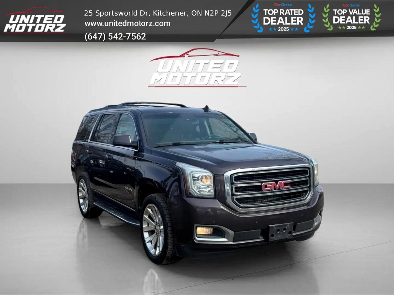2015 GMC Yukon SLT 5.3L V8~SAFETY CERTIFIED~NO ACCIDENTS~ Photo