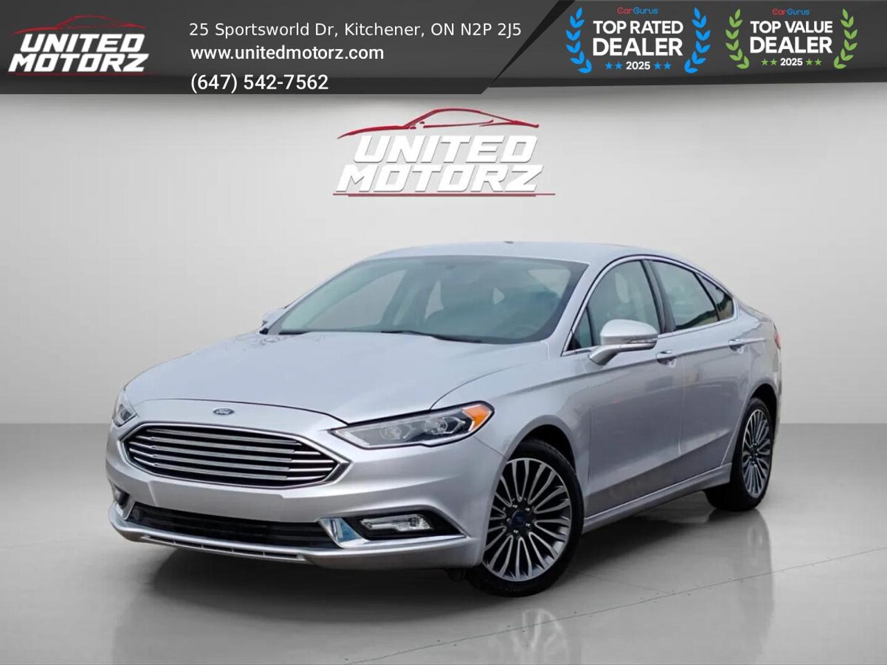 2017 Ford Fusion SE~SAFETY CERTIFIED~NO ACCIDENTS~Low Km's~ Photo0