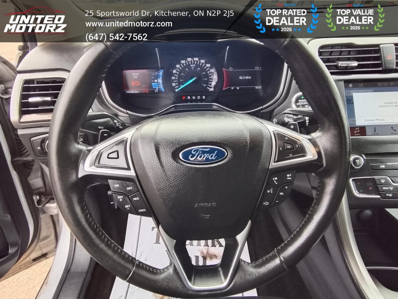2017 Ford Fusion SE~SAFETY CERTIFIED~NO ACCIDENTS~Low Km's~ Photo