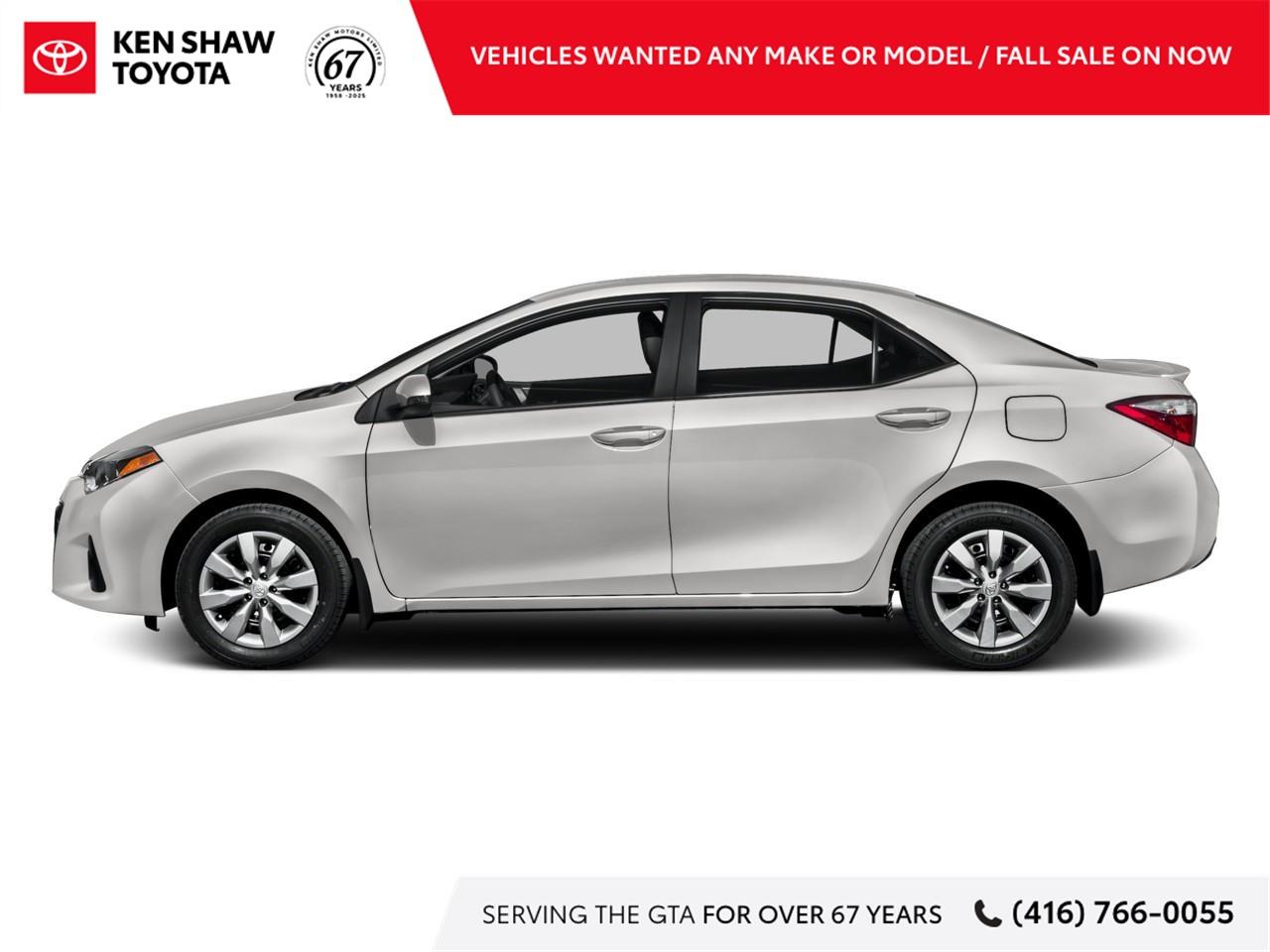 2016 Toyota Corolla S (CVT) 4dr Sedan Photo2