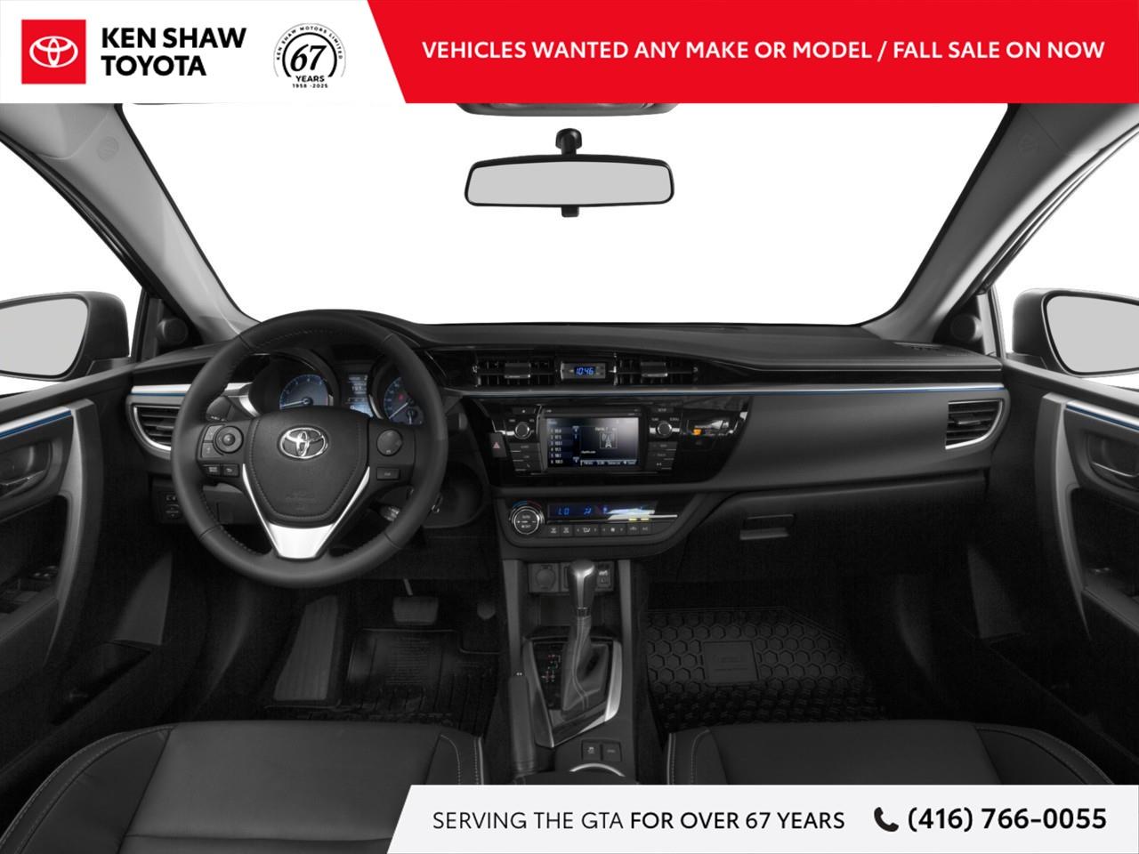 2016 Toyota Corolla S (CVT) 4dr Sedan Photo