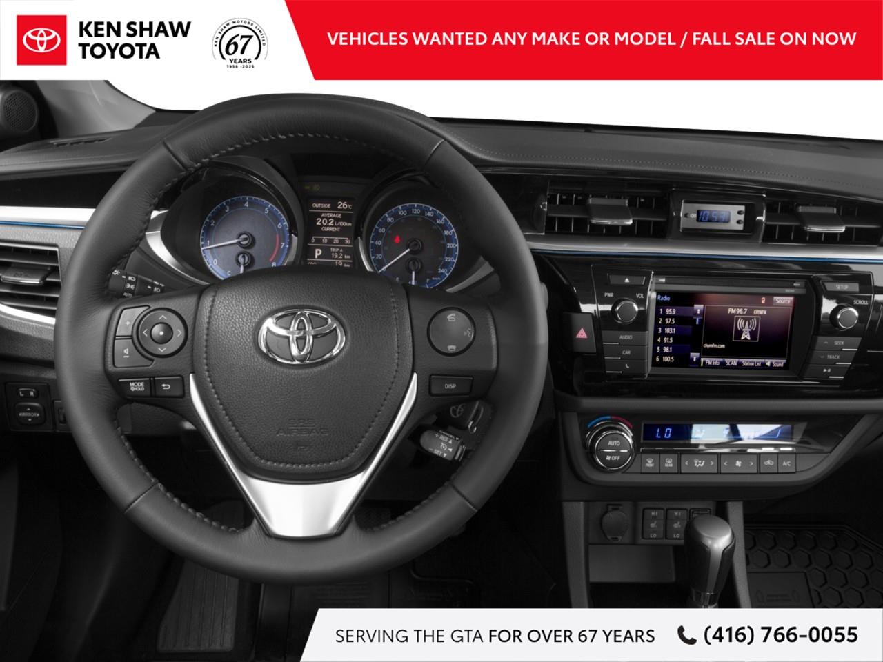 2016 Toyota Corolla S (CVT) 4dr Sedan Photo