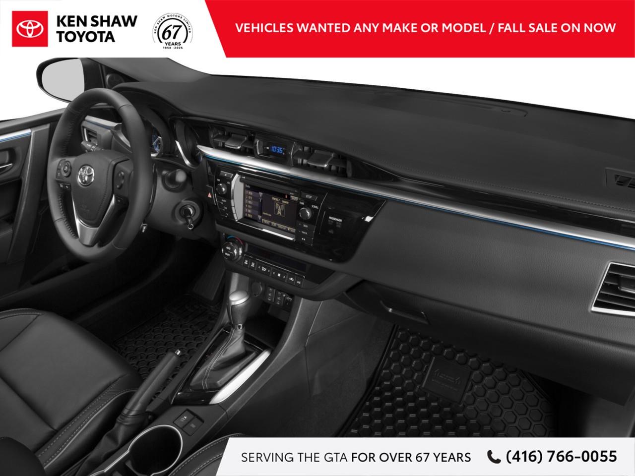 2016 Toyota Corolla S (CVT) 4dr Sedan Photo