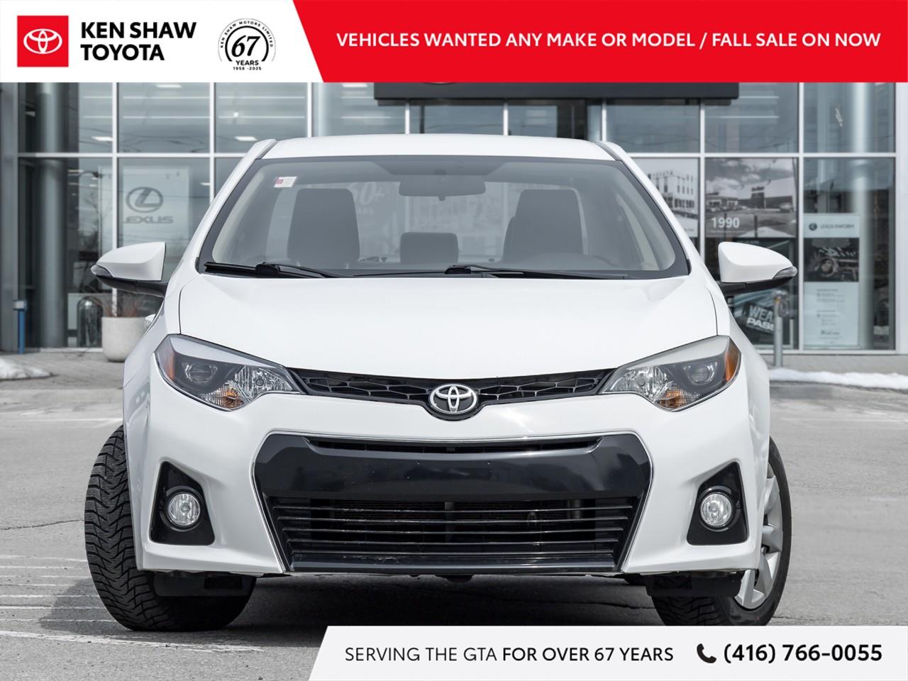 2016 Toyota Corolla S (CVT) 4dr Sedan Photo