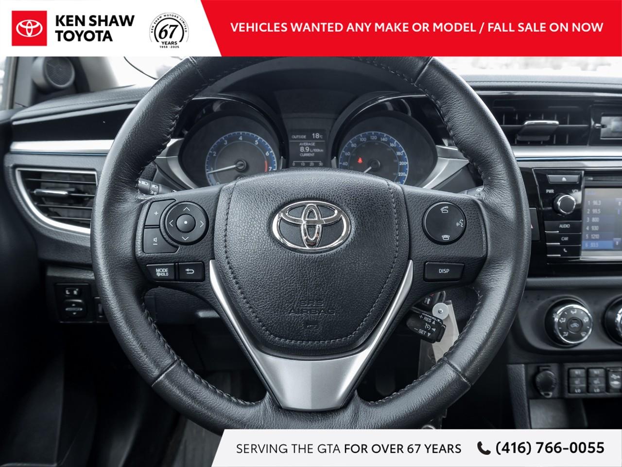 2016 Toyota Corolla S (CVT) 4dr Sedan Photo