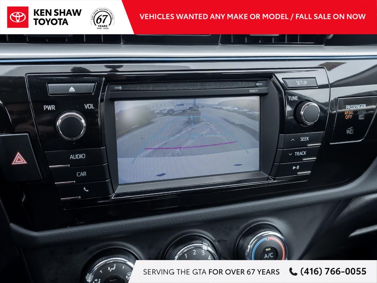 2016 Toyota Corolla S (CVT) 4dr Sedan Photo