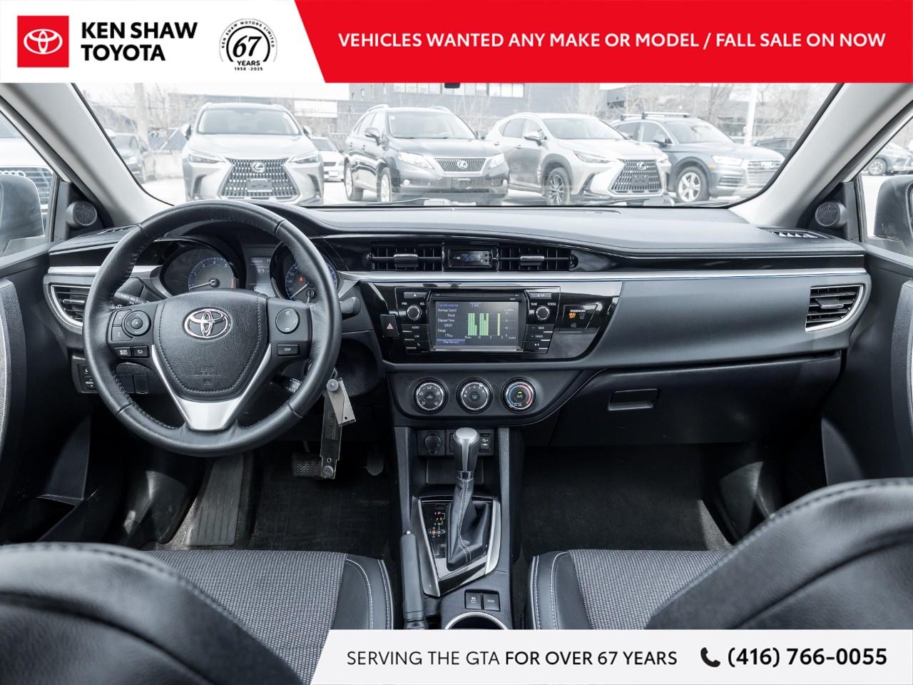 2016 Toyota Corolla S (CVT) 4dr Sedan Photo
