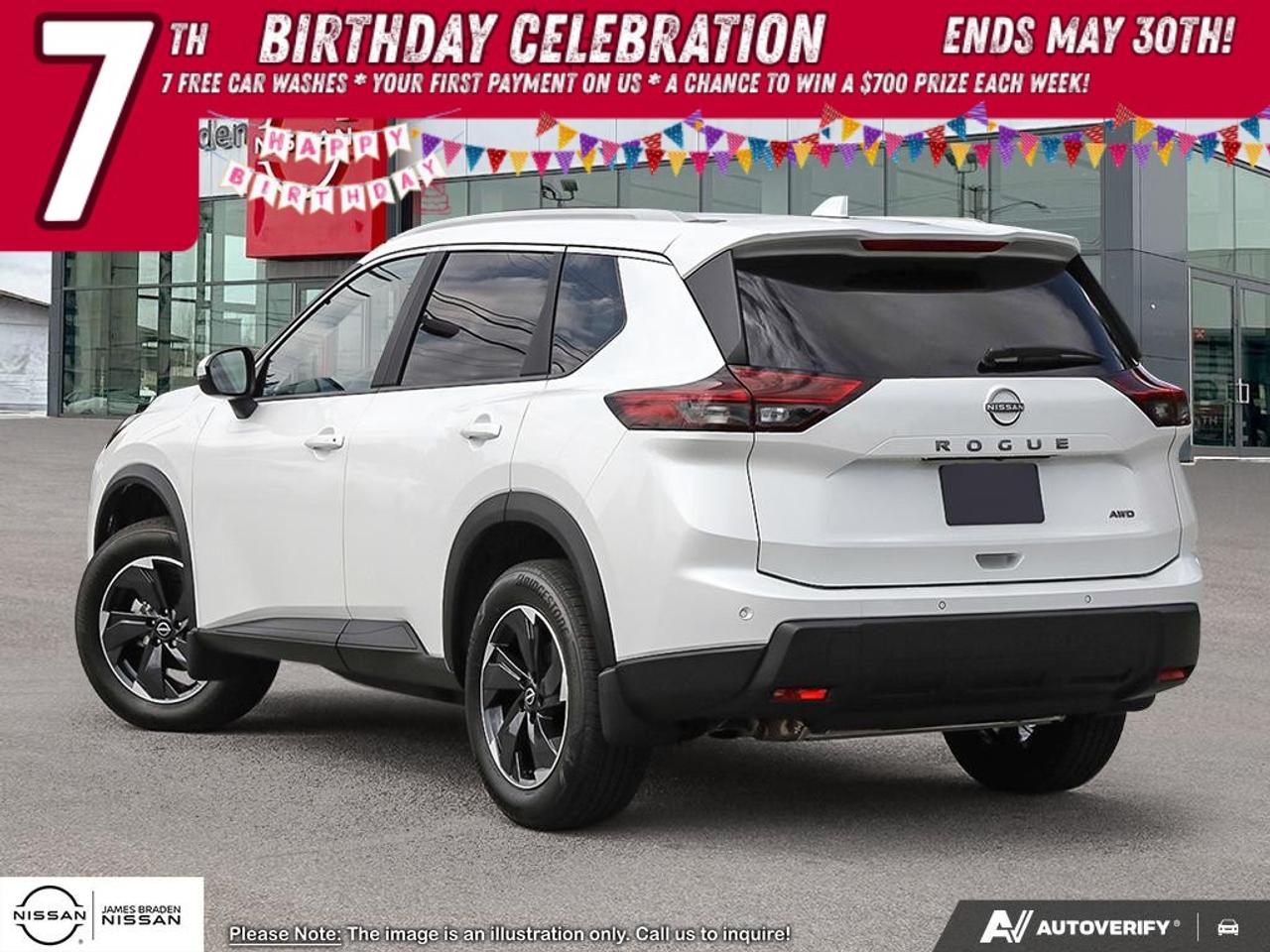 2026 Nissan Rogue AWD SV Moonroof Photo3