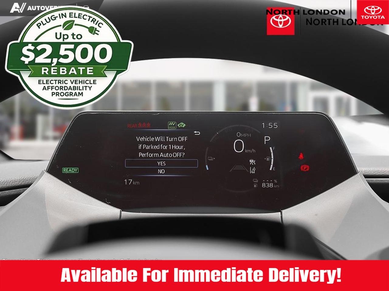 2026 Toyota Prius Plug-In Hybrid SE 5dr Hatchback Photo