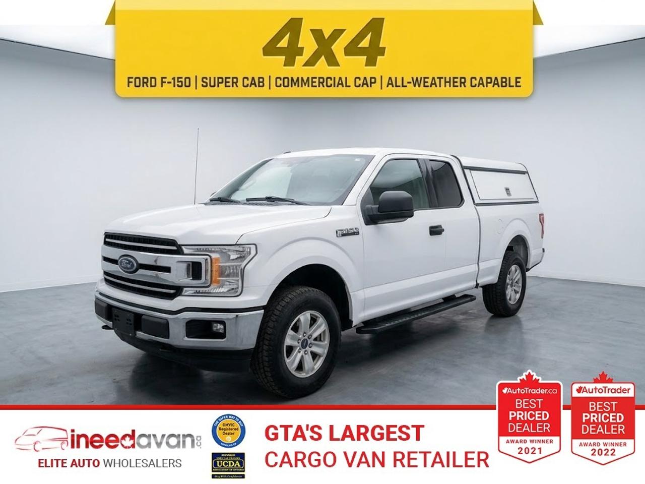 2018 Ford F-150 4x4, short box, Work truck ready. Photo0