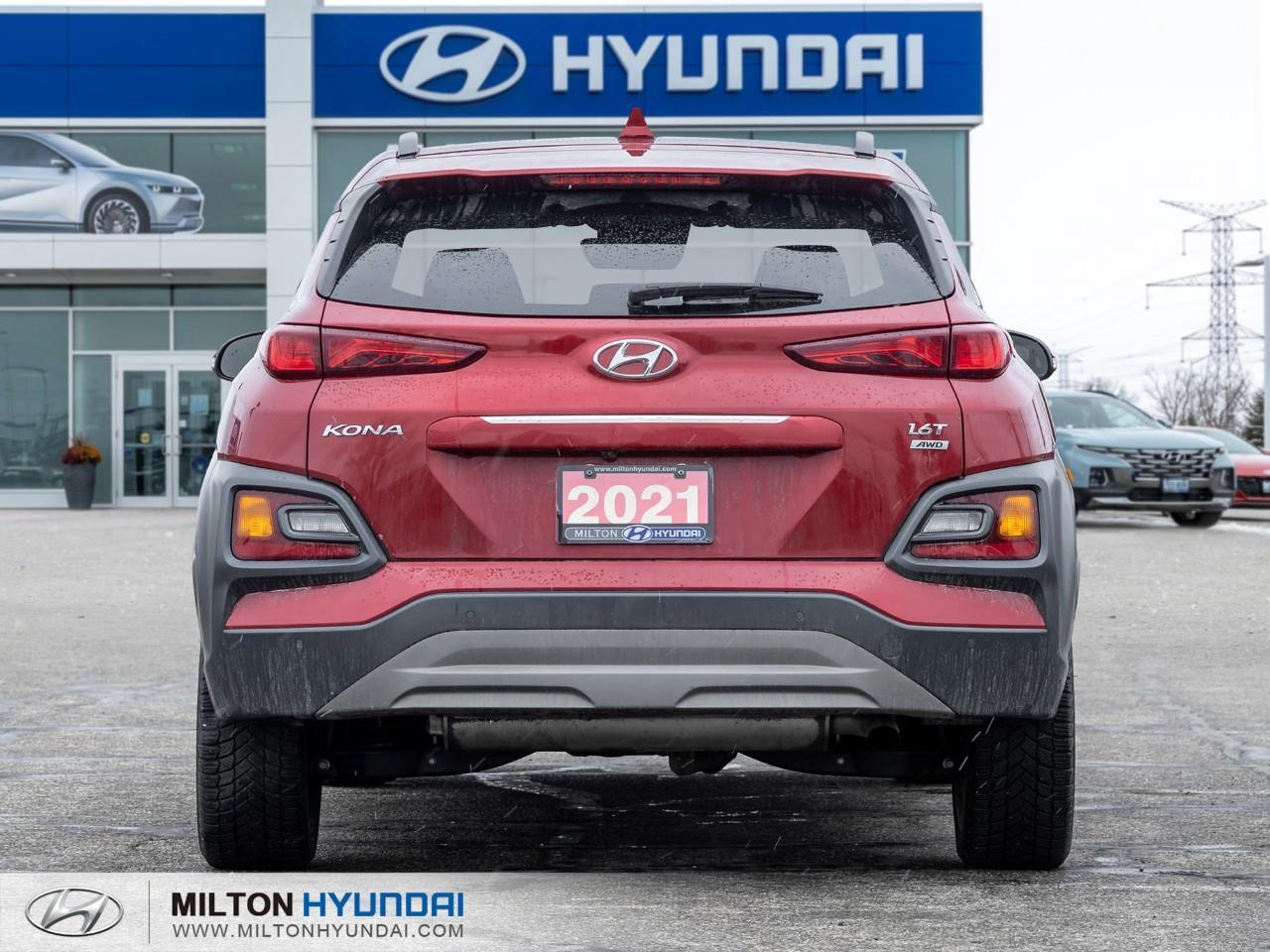 2021 Hyundai KONA 1.6T Ultimate w/Red Colour Pack 4dr All-Wheel Drive Photo