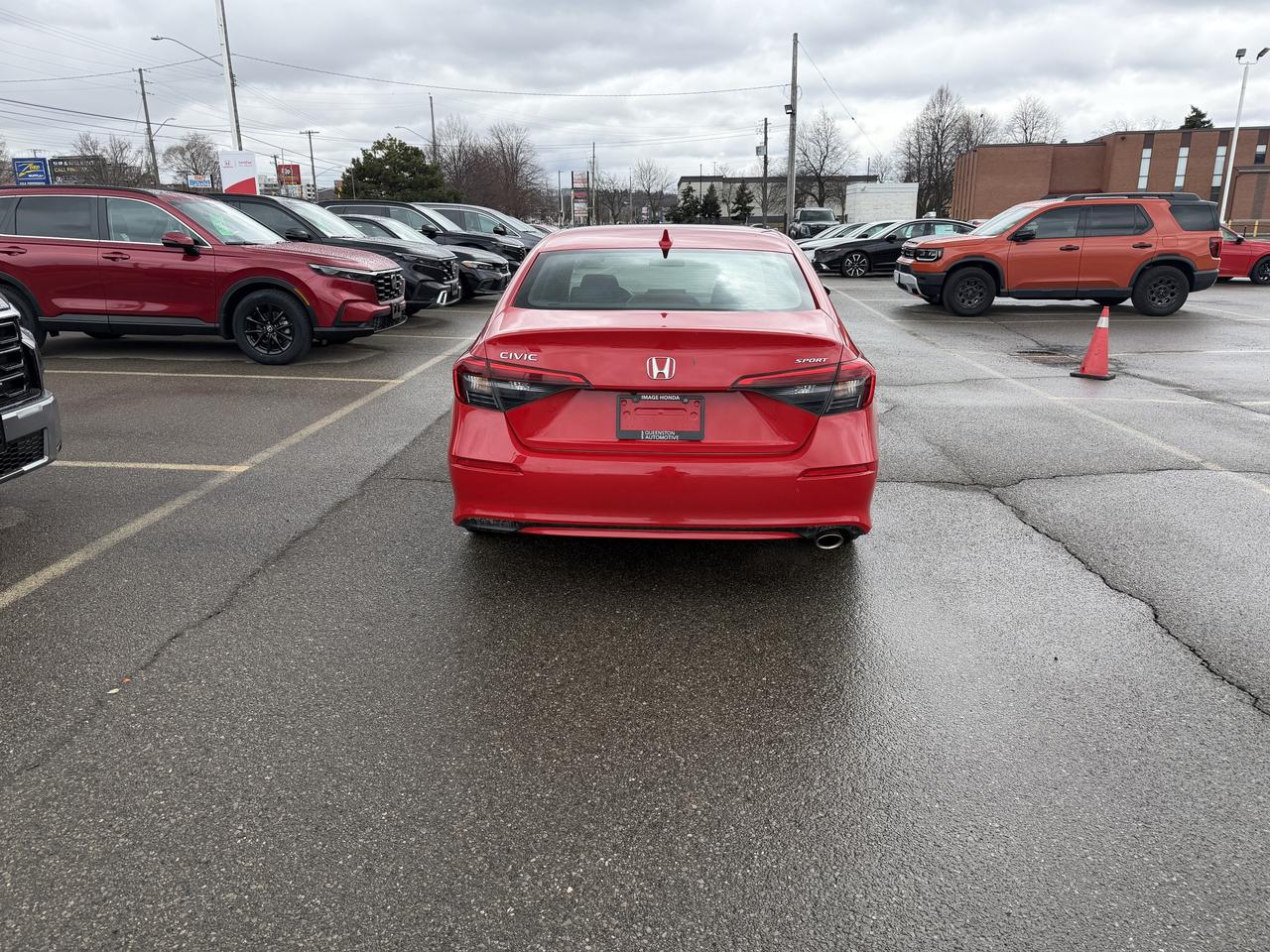 2024 Honda Civic Sedan Sport CVT   SUNROOF   HTD SEATS   APPLE CARPLAY Photo2