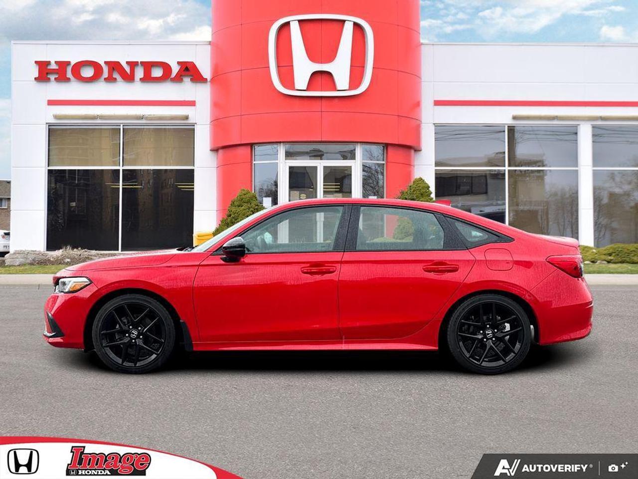 2024 Honda Civic Sedan Sport CVT   SUNROOF   HTD SEATS   APPLE CARPLAY Photo3