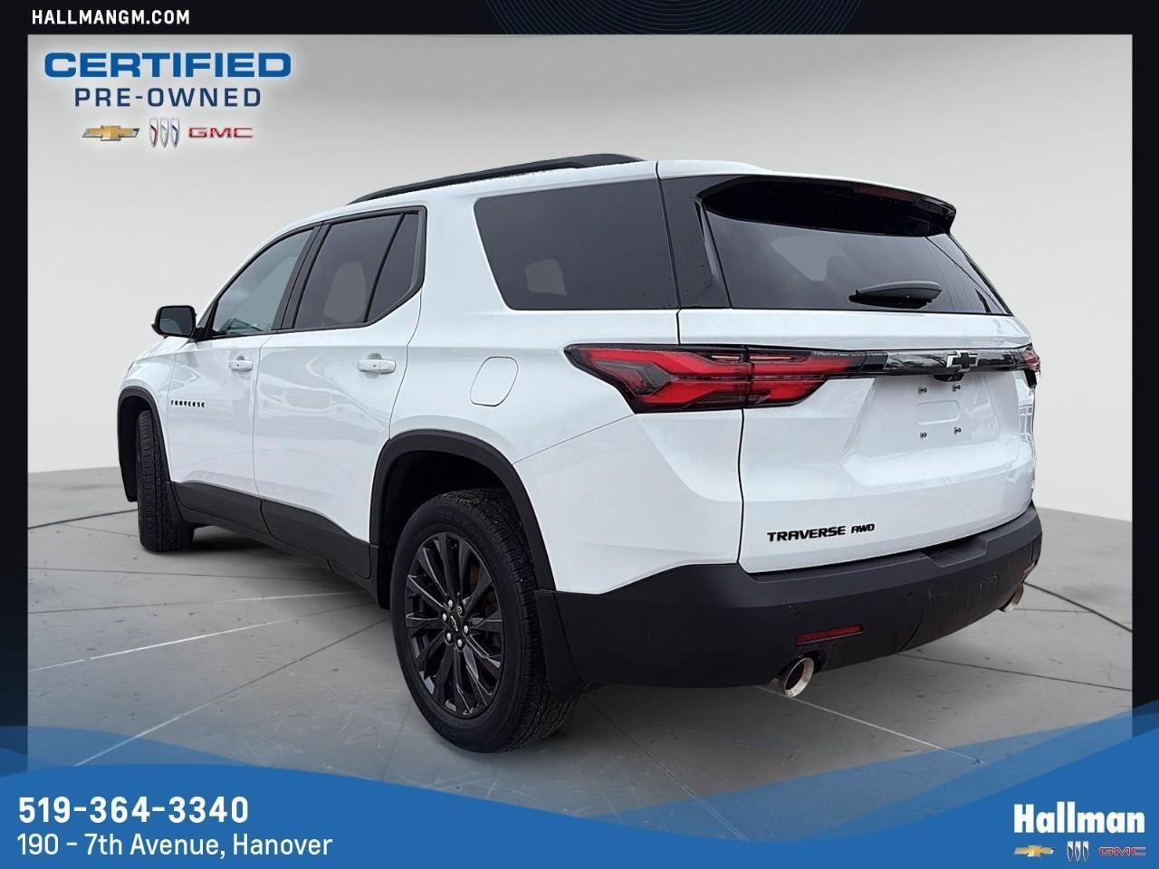 2022 Chevrolet Traverse RS All-Wheel Drive Photo3