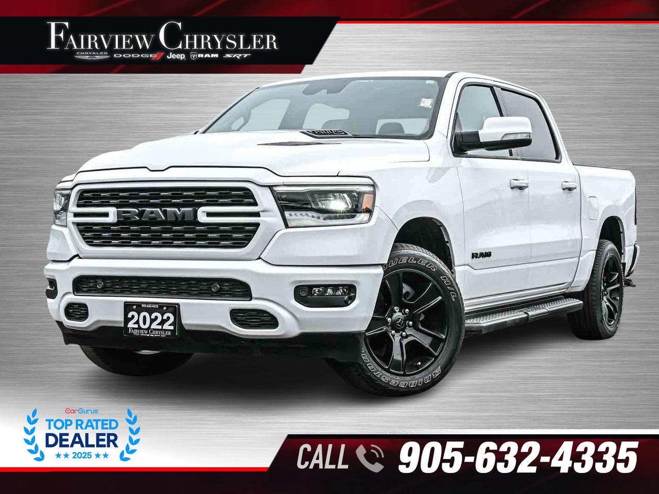 2022 RAM 1500 Sport DUAL PANO ROOF   LEATHER   CARPLAY   12 SCRE Photo