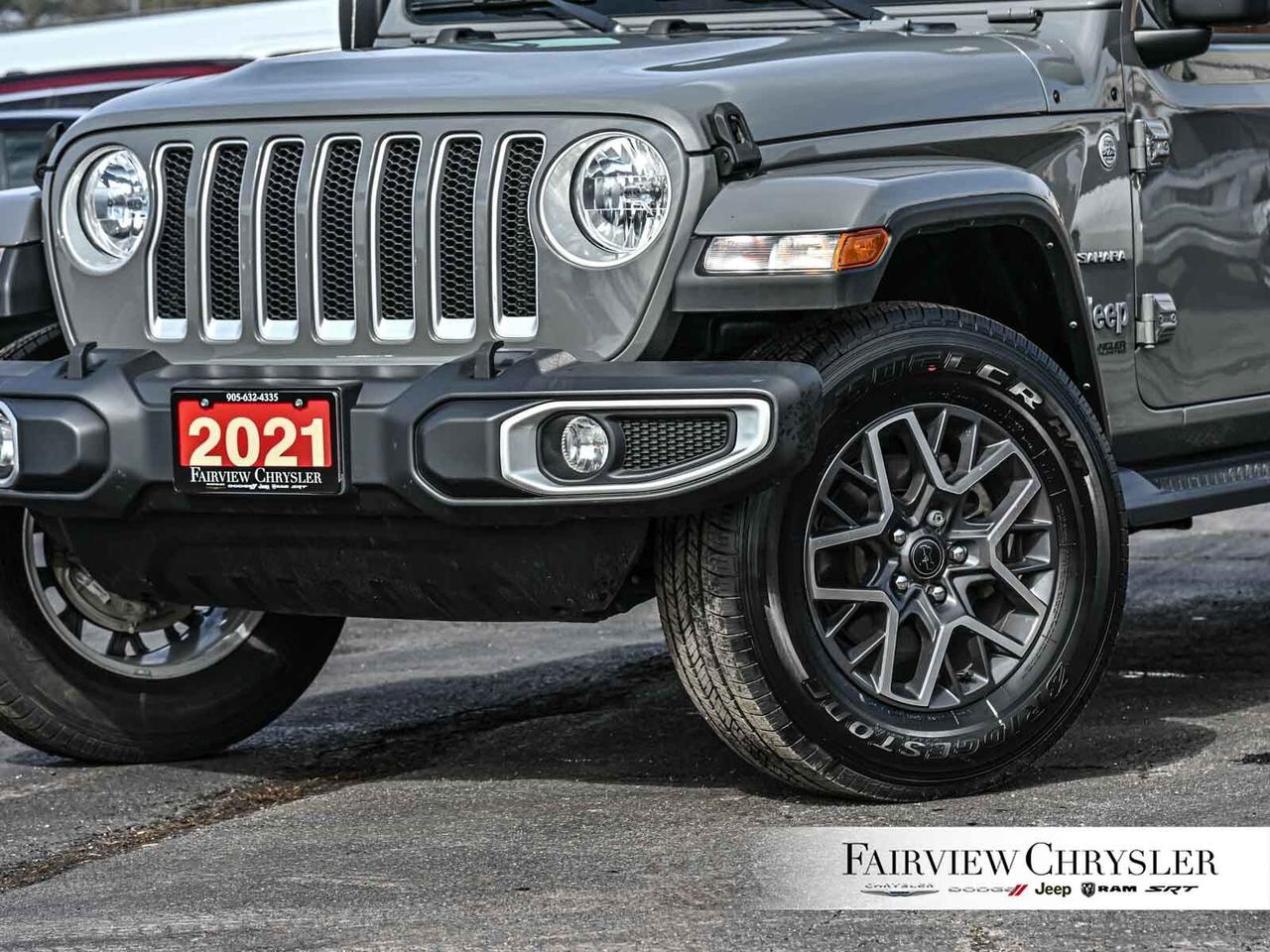 2021 Jeep WRANGLER UNLIMITED Sahara LEAHTER   ALPINE   NAV   CARPLAY   CLEAN CA Photo