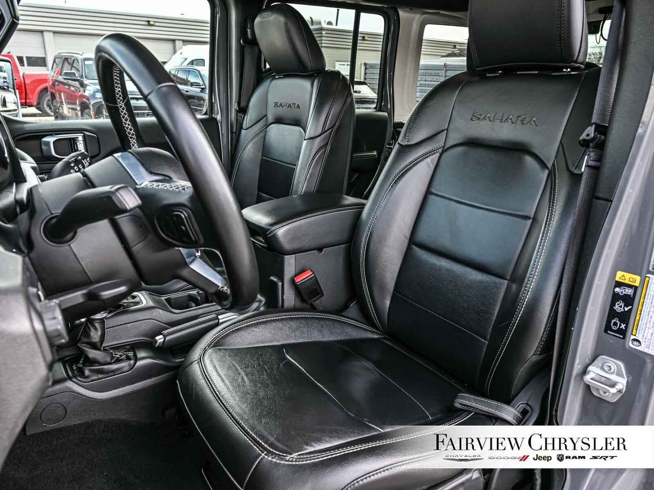 2021 Jeep WRANGLER UNLIMITED Sahara LEAHTER   ALPINE   NAV   CARPLAY   CLEAN CA Photo