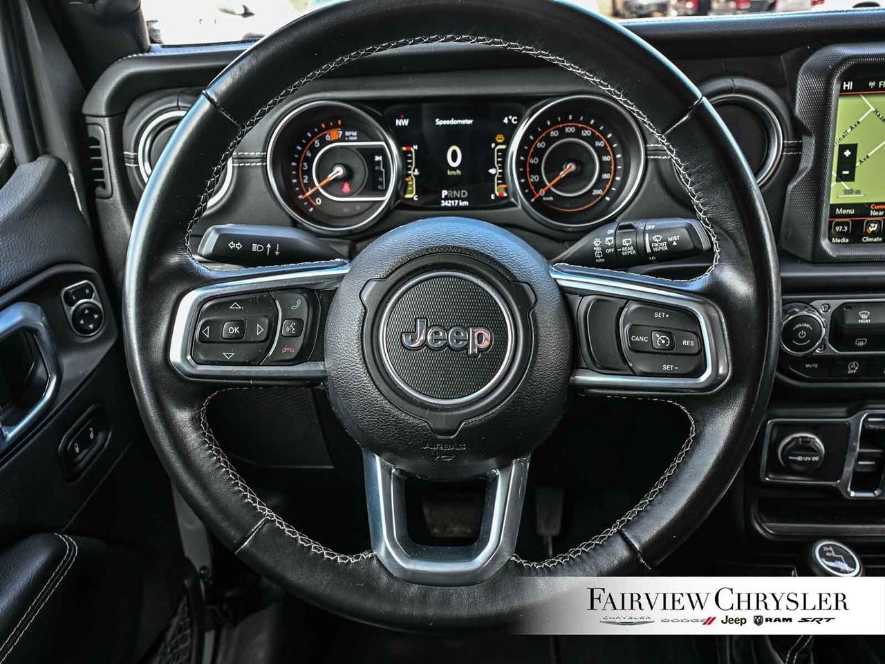 2021 Jeep WRANGLER UNLIMITED Sahara LEAHTER   ALPINE   NAV   CARPLAY   CLEAN CA Photo