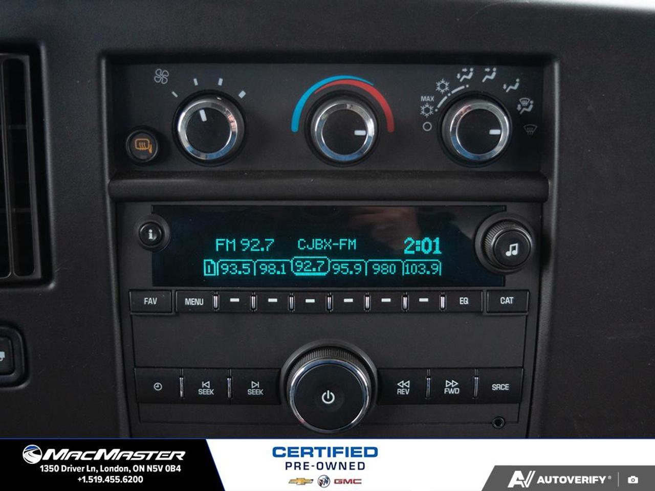 2021 Chevrolet Express 2500 Work Van Rear-Wheel Drive Cargo Van Photo