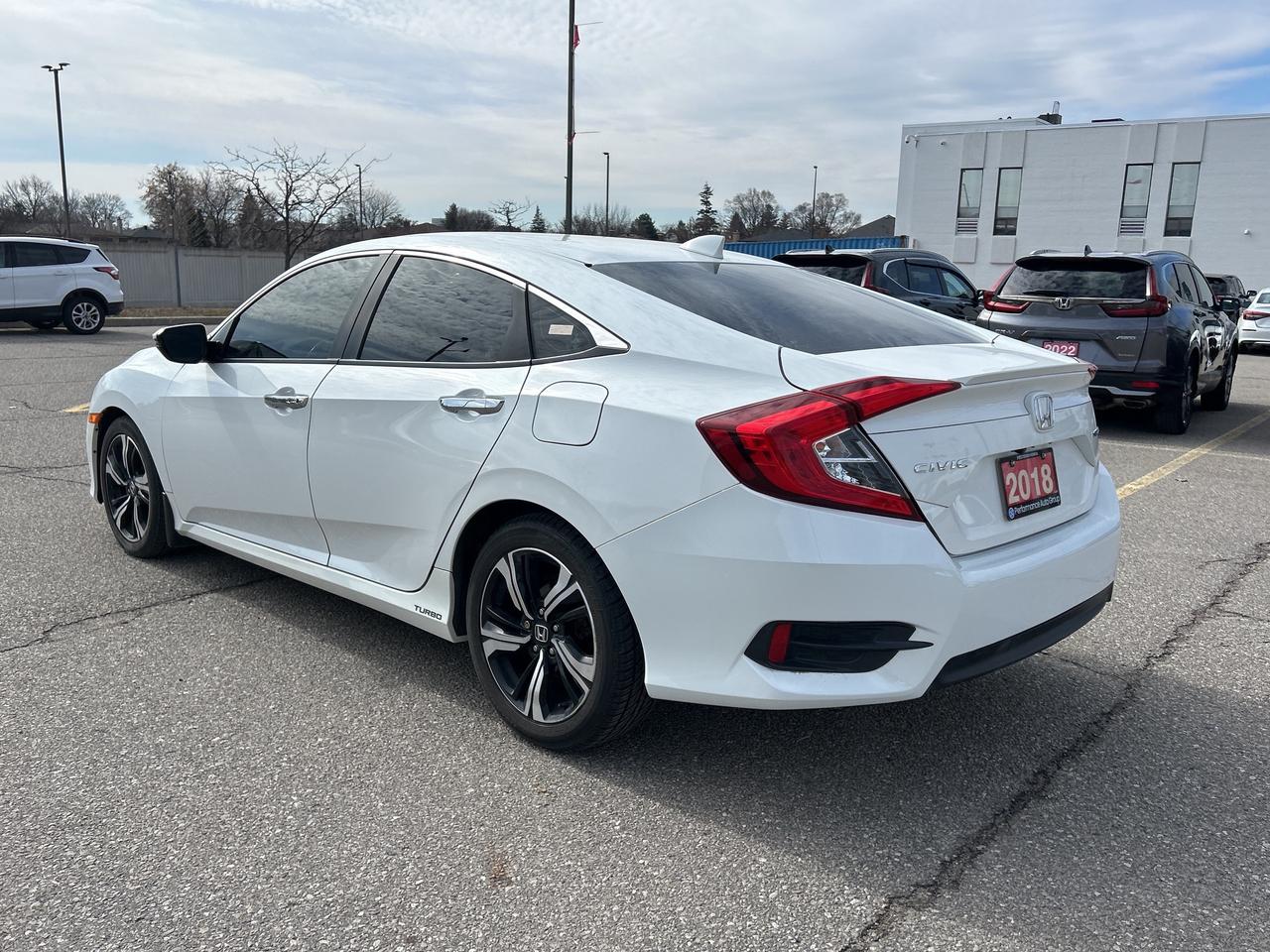 2018 Honda Civic Sedan Touring Leather  Navigation  Sunroof  CarPlay Photo