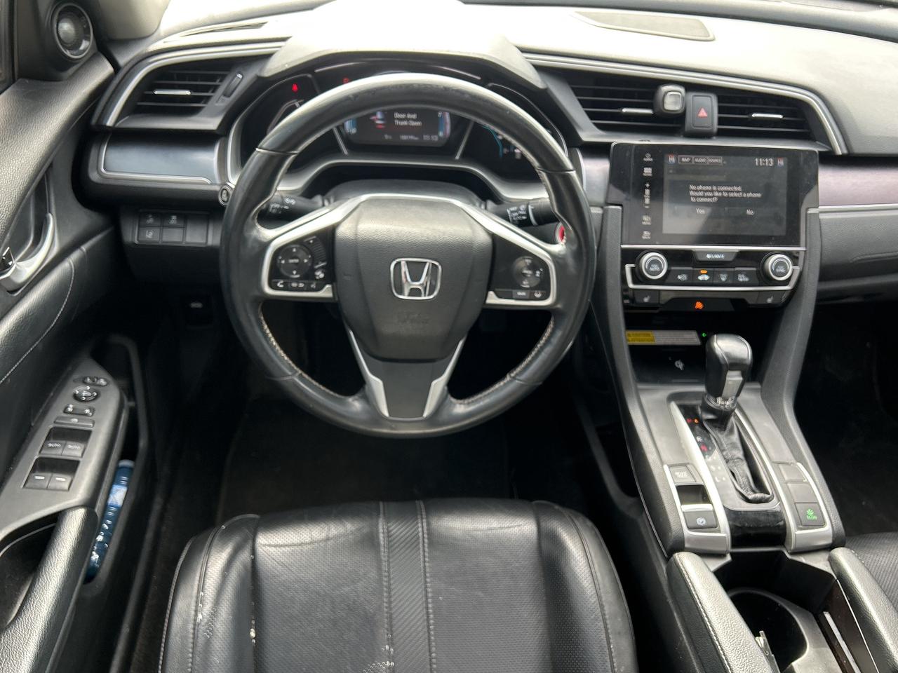 2018 Honda Civic Sedan Touring Leather  Navigation  Sunroof  CarPlay Photo