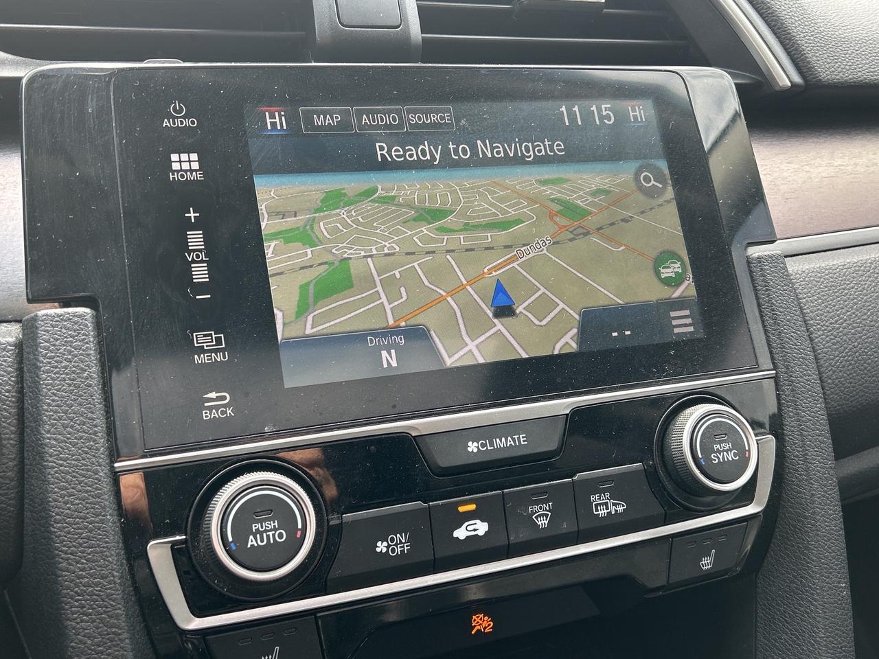 2018 Honda Civic Sedan Touring Leather  Navigation  Sunroof  CarPlay Photo