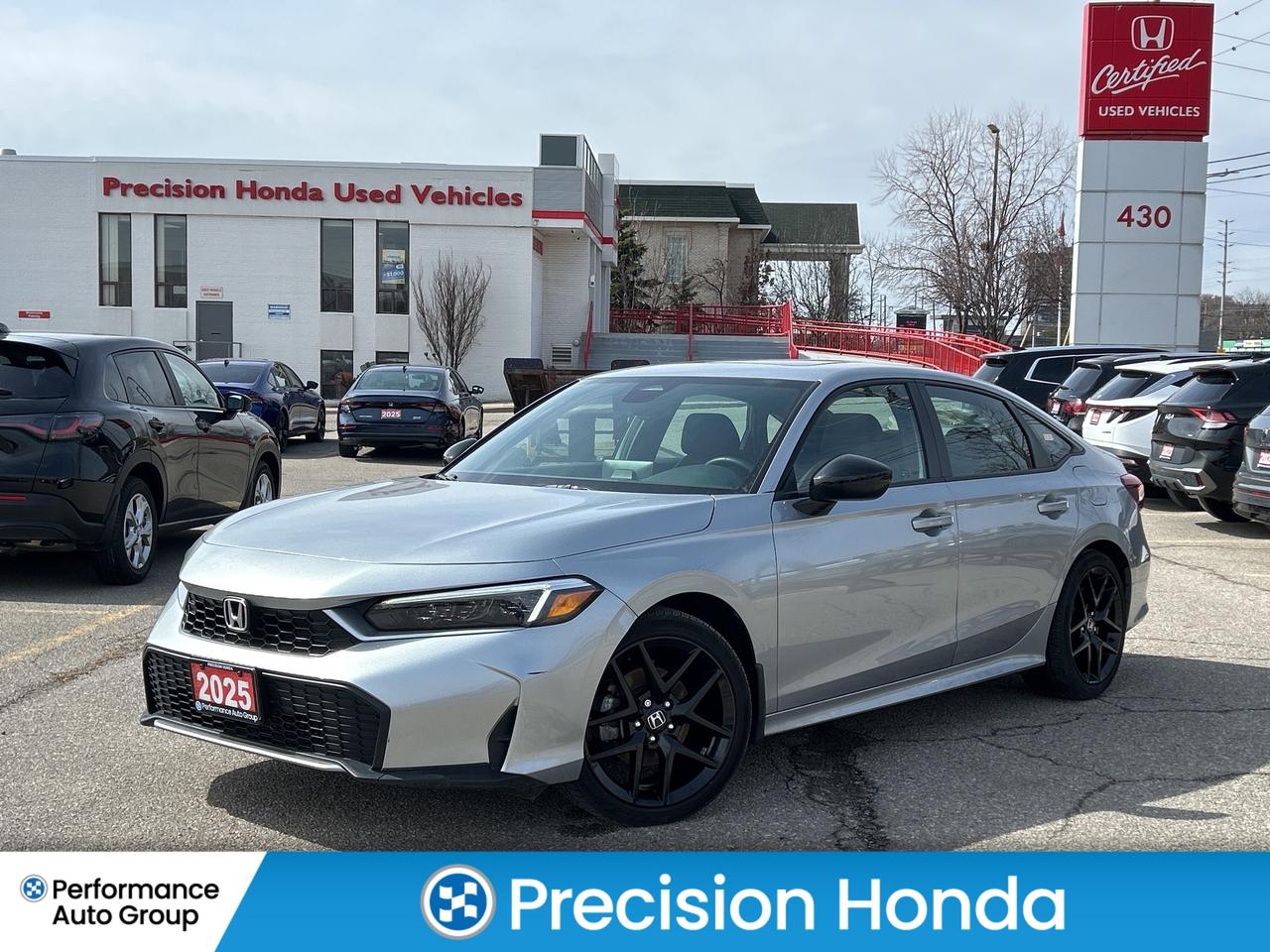 2025 Honda Civic Sedan Hybrid Sport CarPlay Rear Cam Sunroof Heated Seats Photo