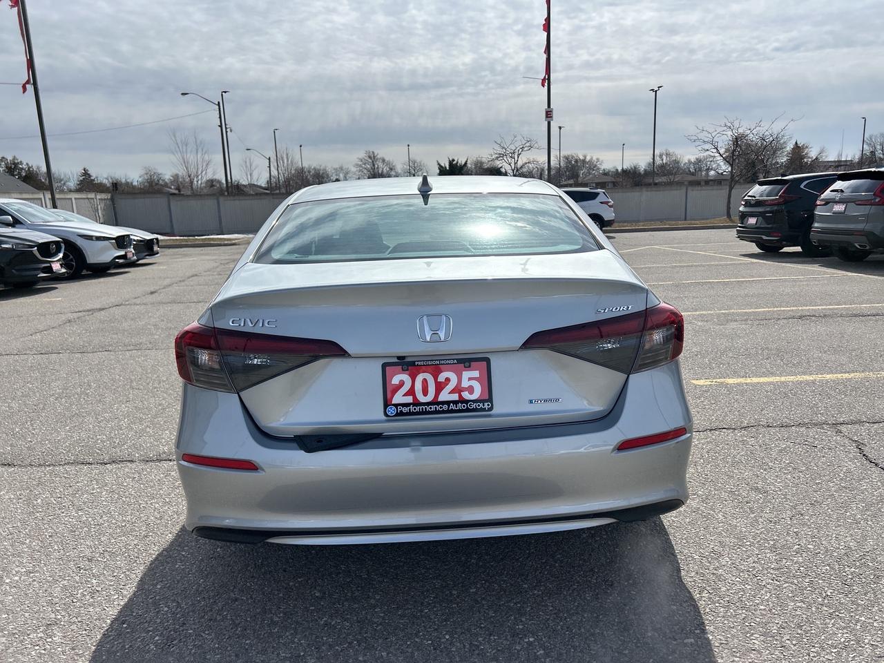 2025 Honda Civic Sedan Hybrid Sport CarPlay Rear Cam Sunroof Heated Seats Photo