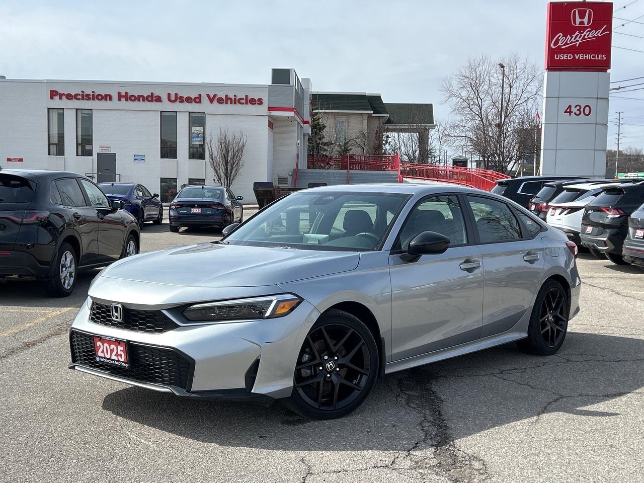 2025 Honda Civic Sedan Hybrid Sport CarPlay Rear Cam Sunroof Heated Seats Photo