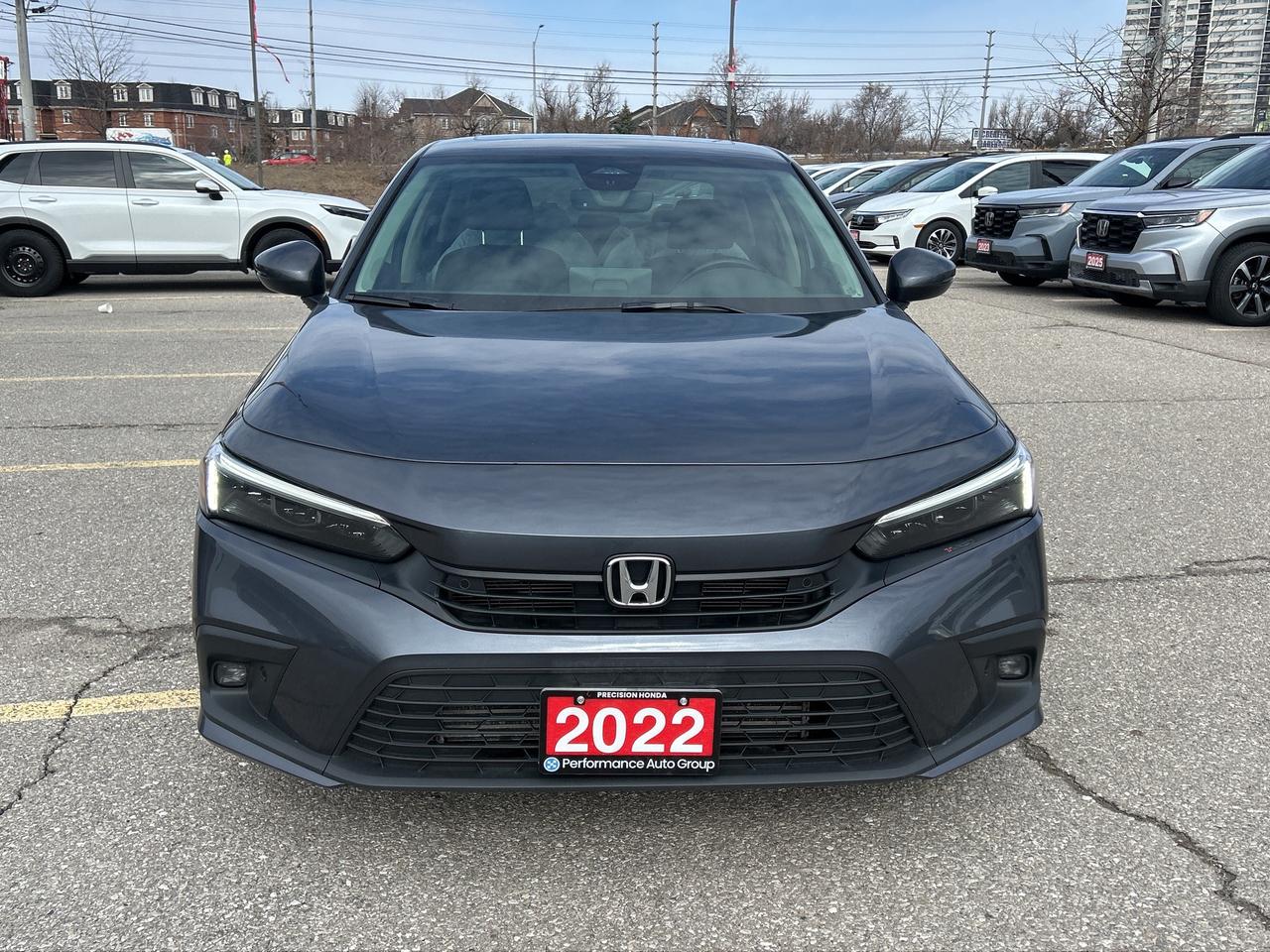 2022 Honda Civic Sedan Touring Leather  Navigation  Sunroof  CarPlay Photo