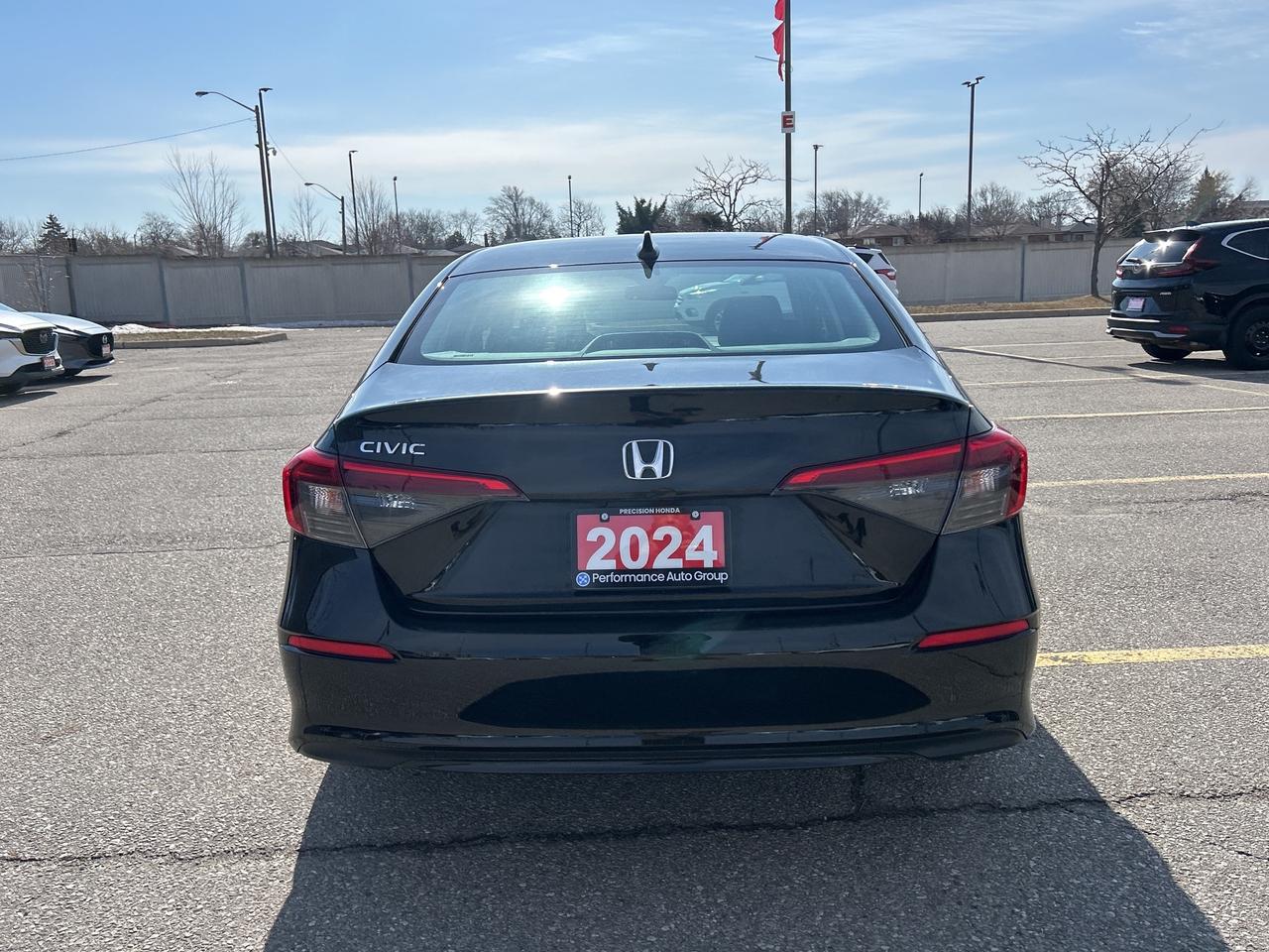 2024 Honda Civic Sedan EX Sunroof CarPlay Rear Camera Photo