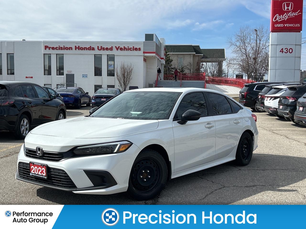 2023 Honda Civic Sedan Sport CarPlay Rear Cam Sunroof Heated Seats Photo