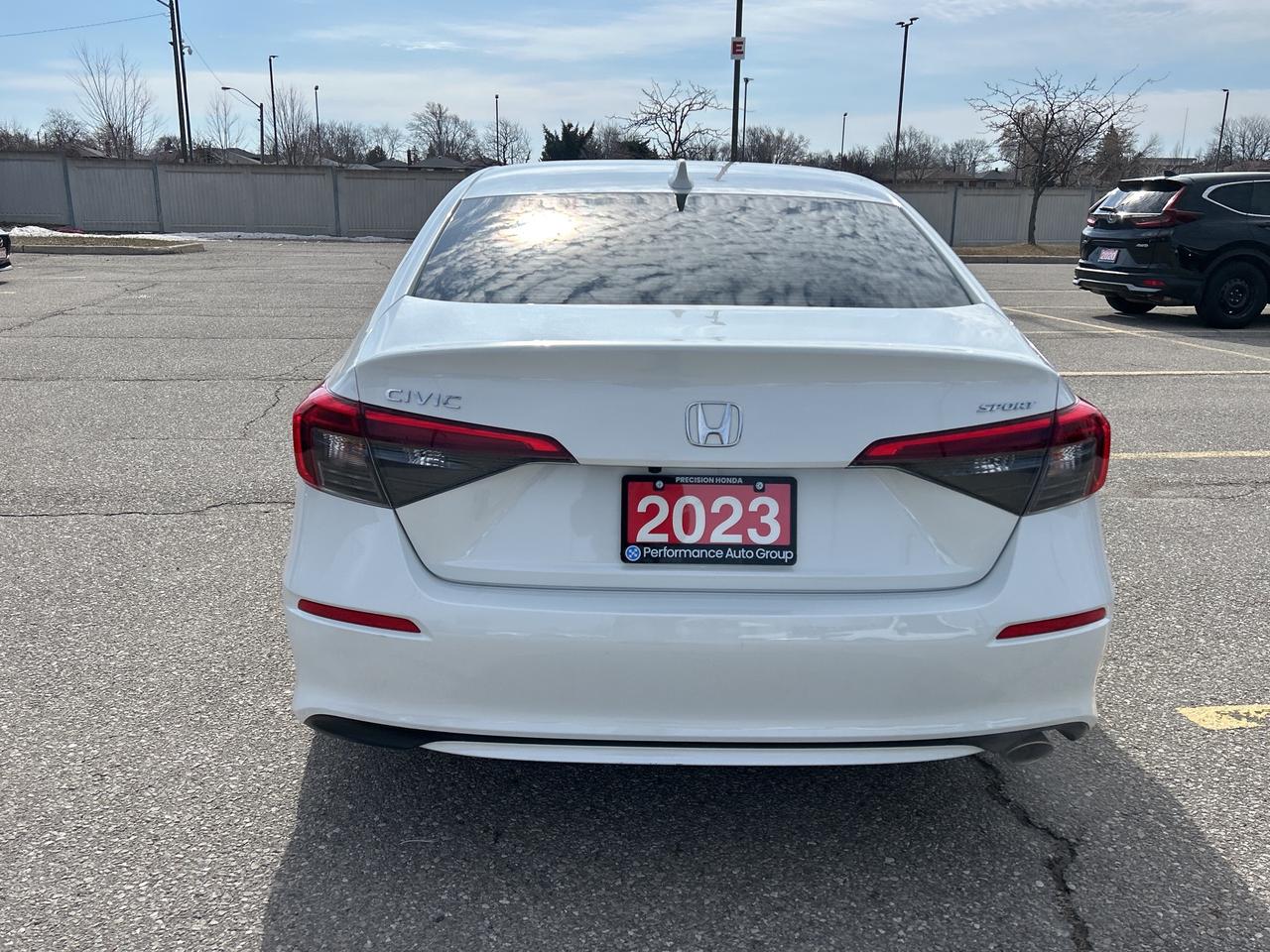 2023 Honda Civic Sedan Sport CarPlay Rear Cam Sunroof Heated Seats Photo