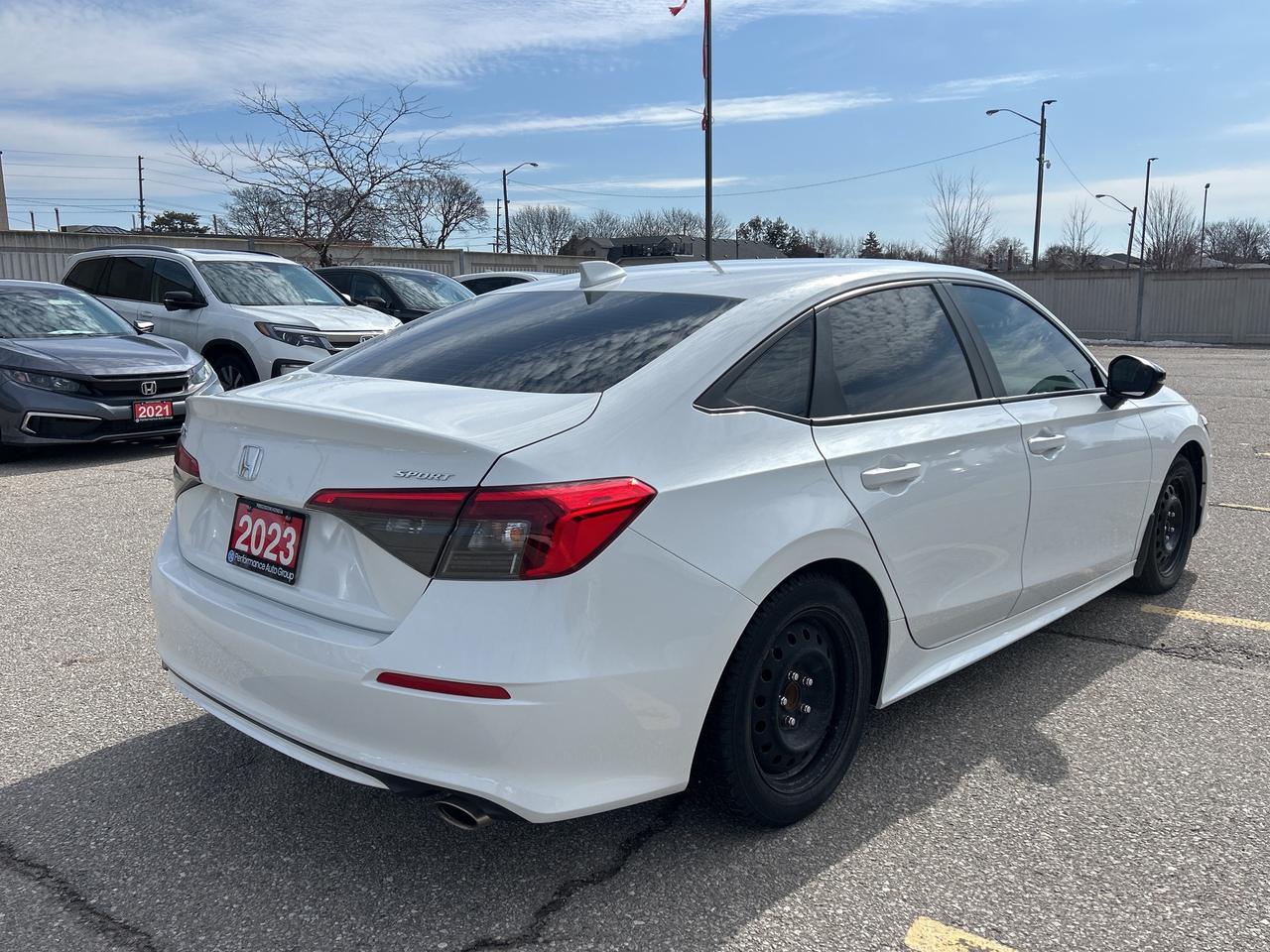 2023 Honda Civic Sedan Sport CarPlay Rear Cam Sunroof Heated Seats Photo