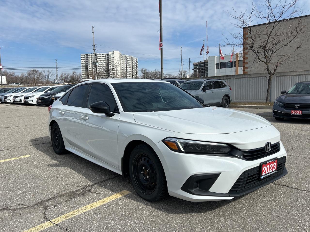 2023 Honda Civic Sedan Sport CarPlay Rear Cam Sunroof Heated Seats Photo