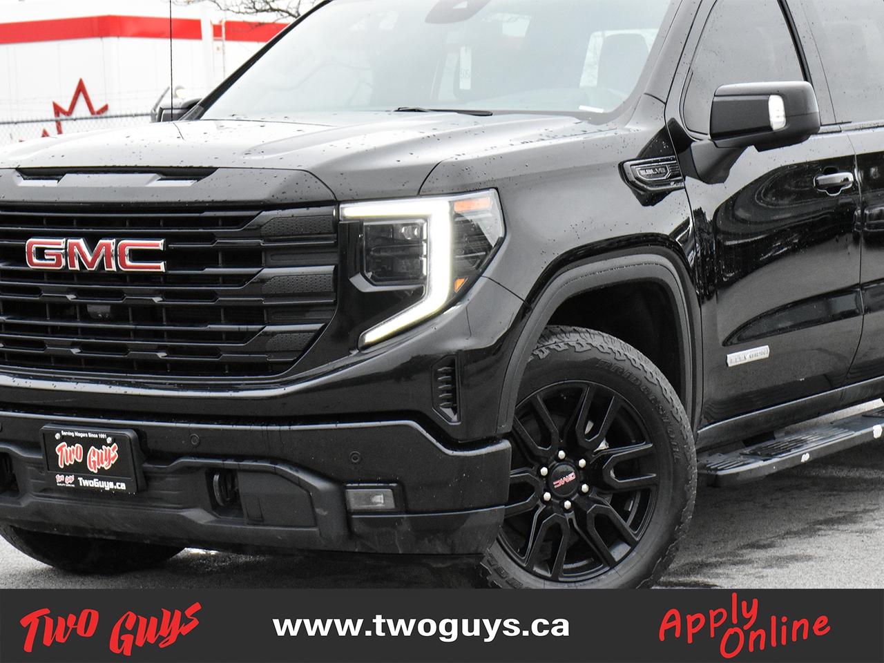 2024 GMC Sierra 1500 Elevation 5.3L Crew   LEATHER   X31 Pkg   New Tire Photo