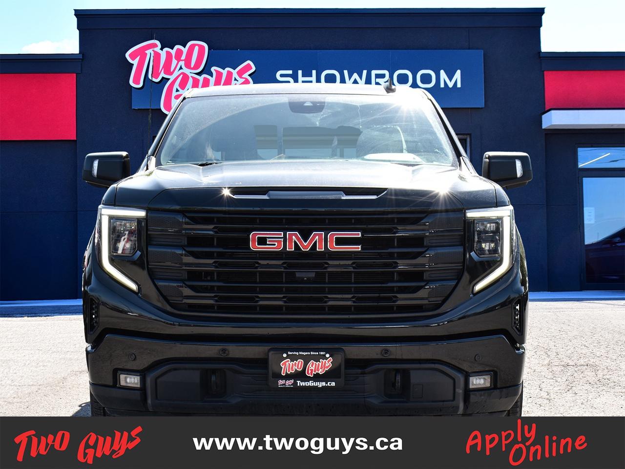 2024 GMC Sierra 1500 Elevation 5.3L Crew   LEATHER   X31 Pkg   New Tire Photo4