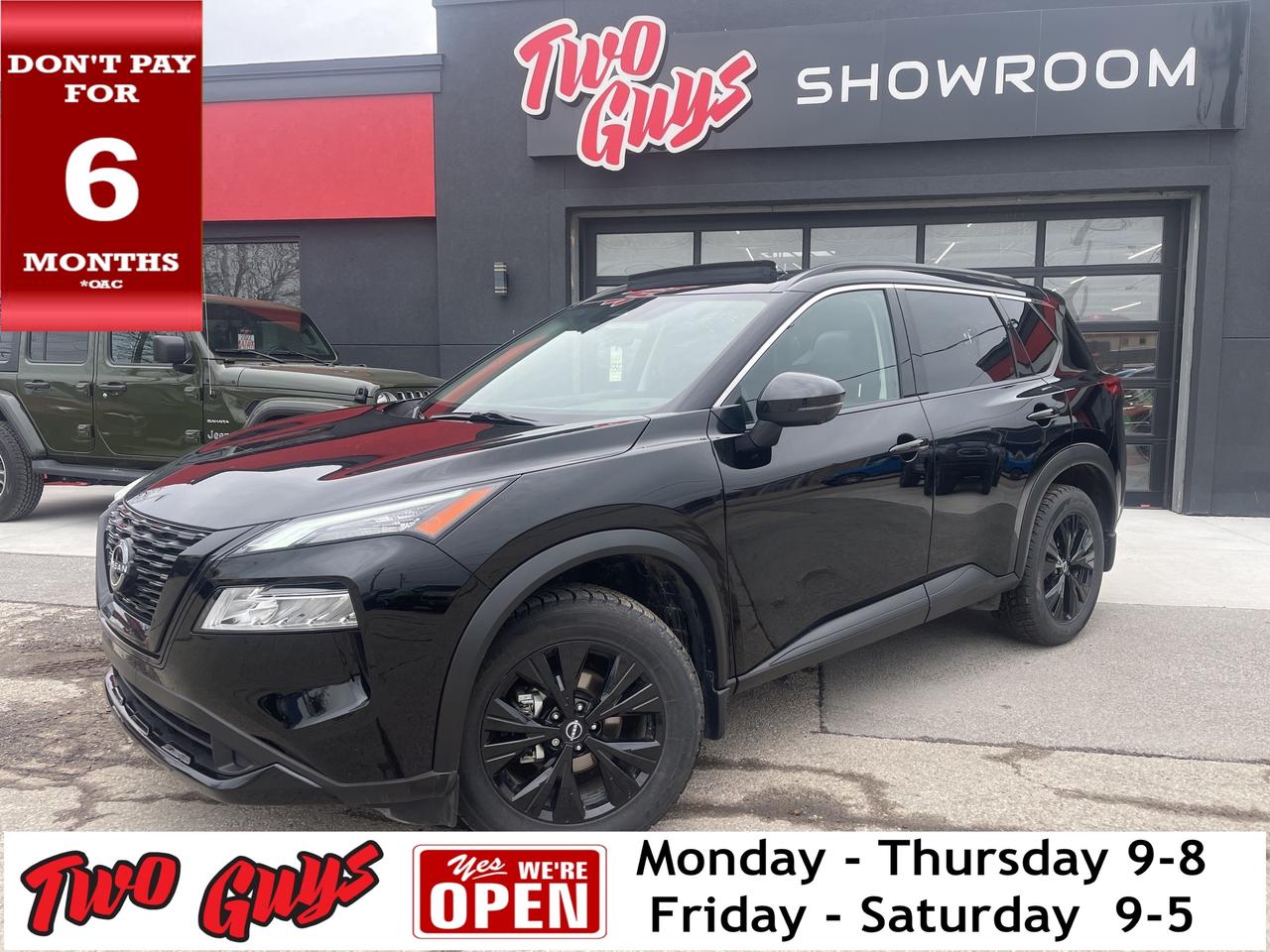 2023 Nissan Rogue SV Midnight Edition AWD Sunroof Remote Start Photo0